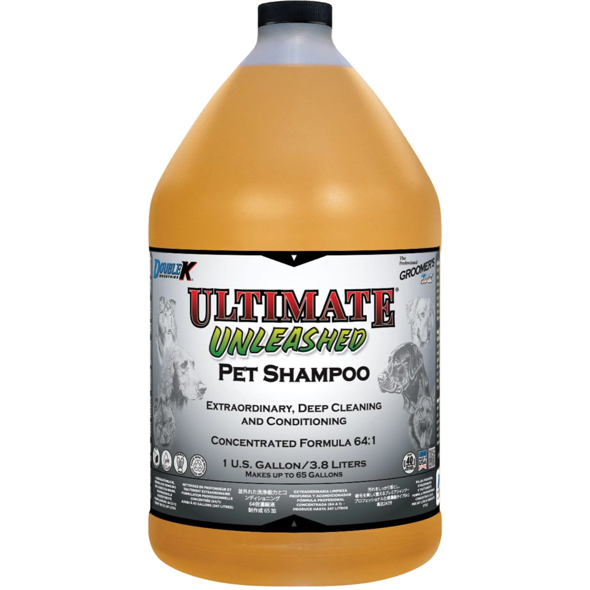 Double K Groomer's Edge Ultimate Unleashed Shampoos