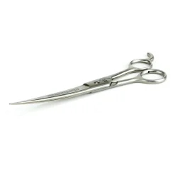 Dubl Duck Economy Stainless Steel Curved Shears-RH Reverse Curve