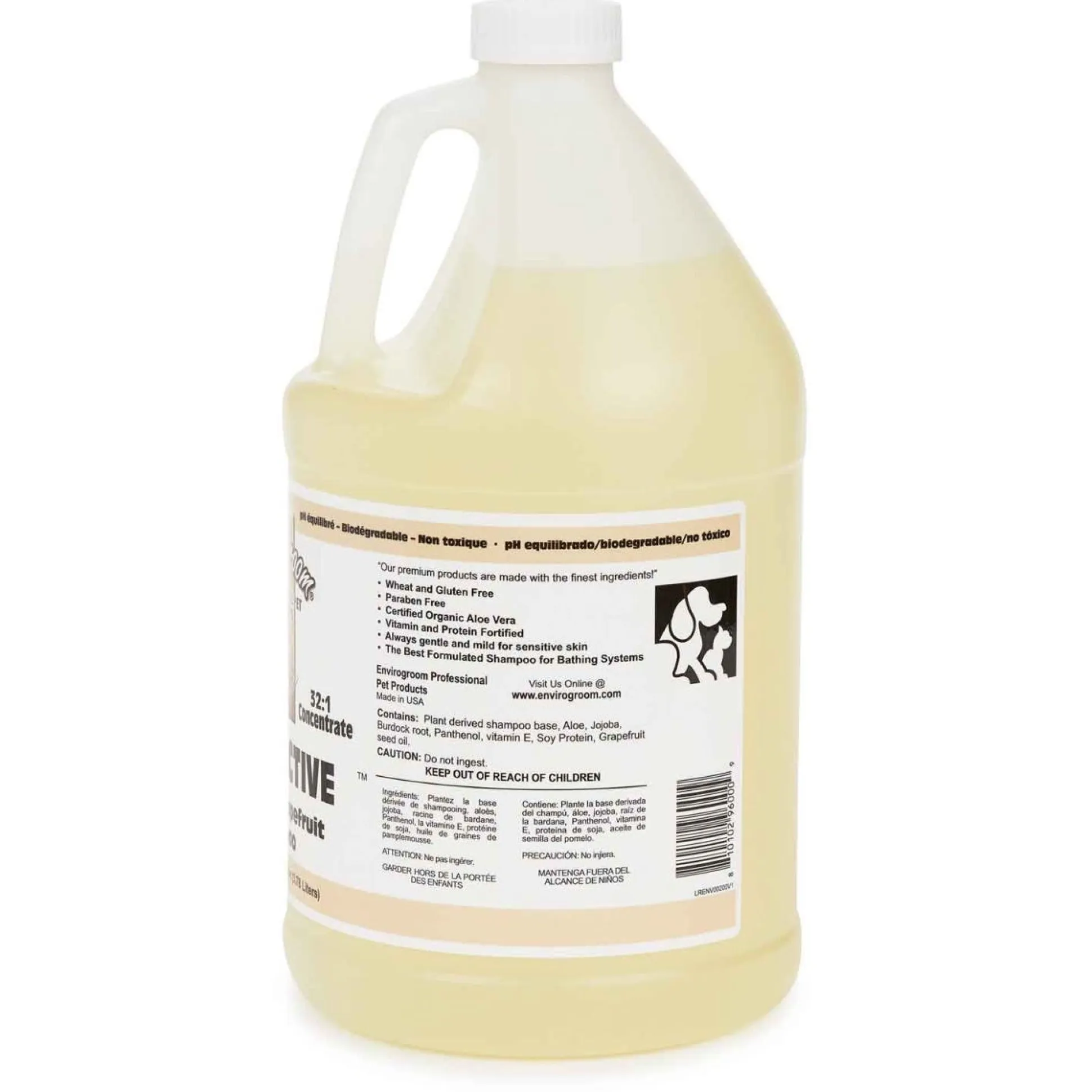 Envirogroom Hypo Active Tearless Grapefruit Shampoo