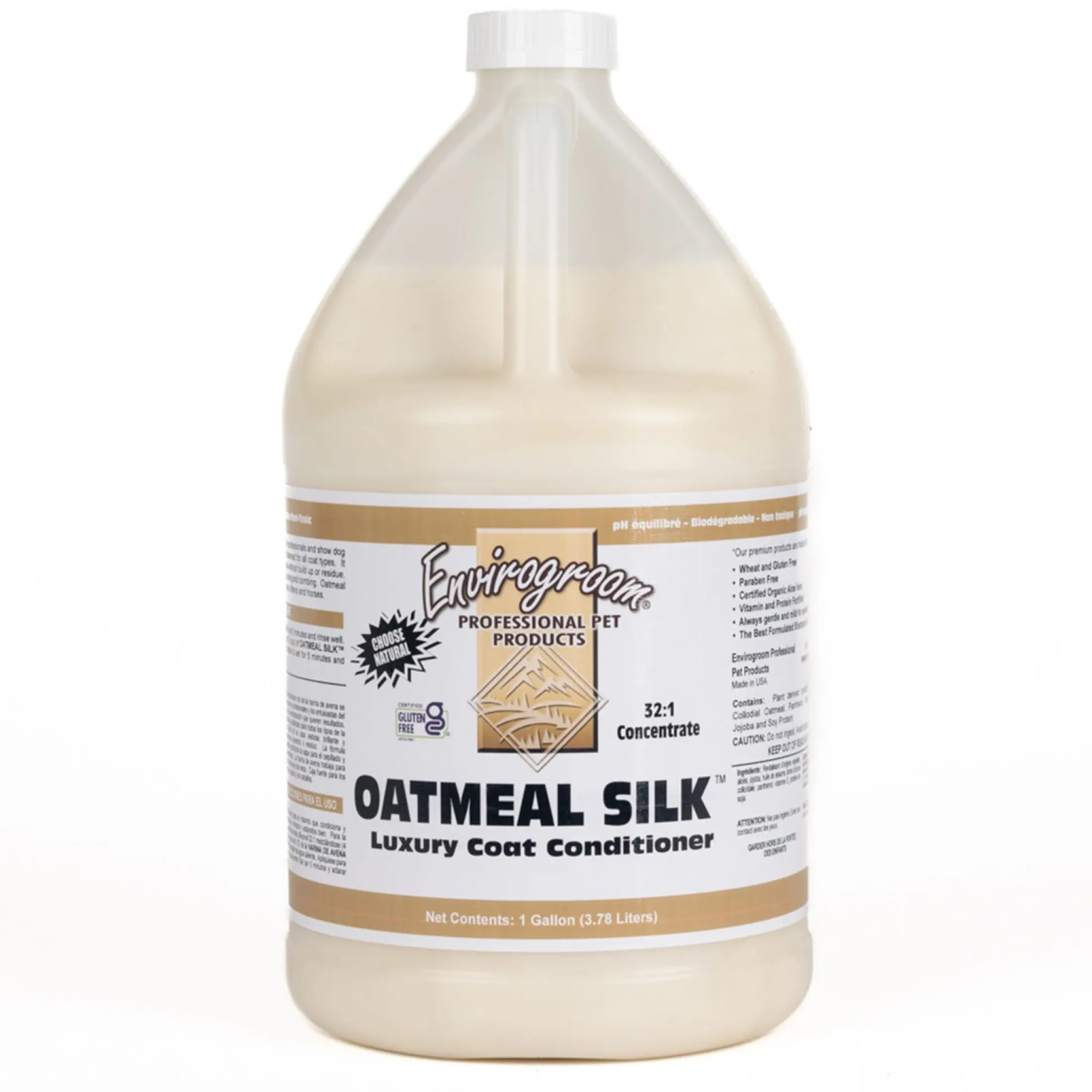 Envirogroom Oatmeal Silk 32:1 Luxury Coat Conditioner