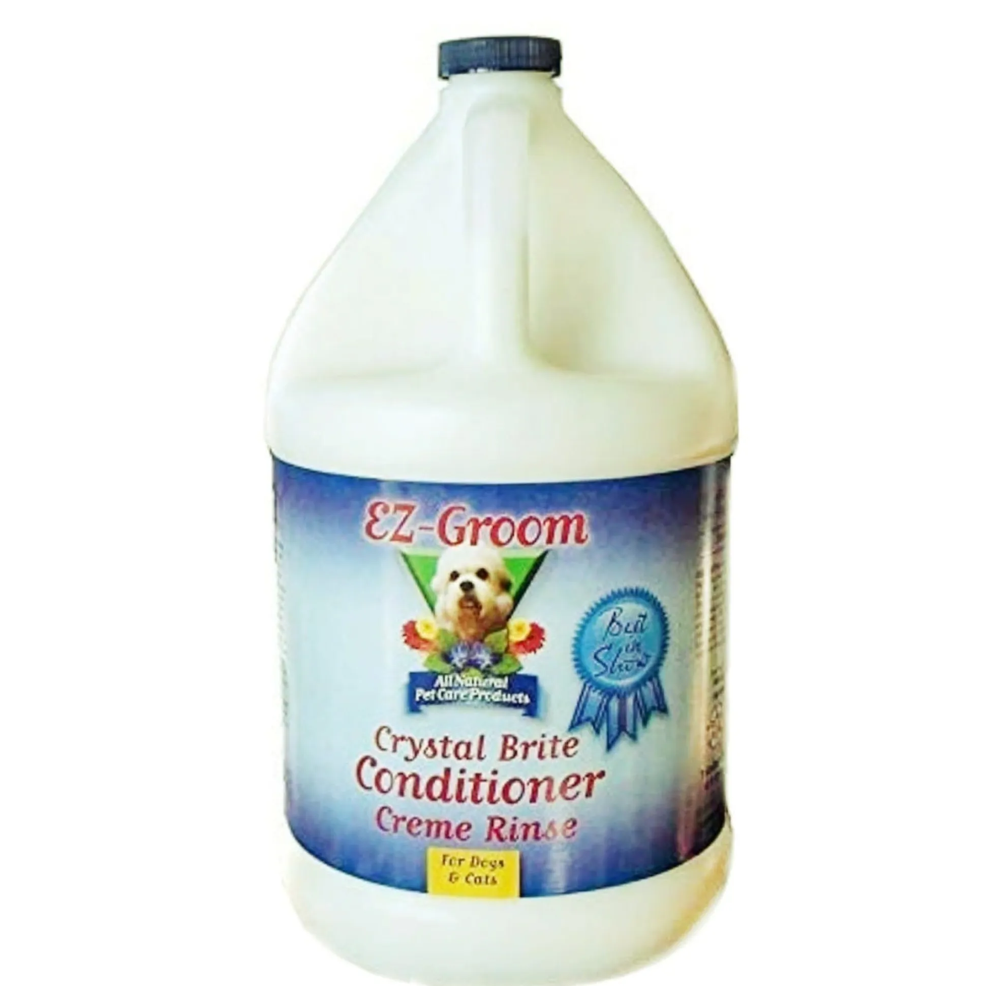 EZ Groom Crystal Brite Conditioner Creme Rinse 1Gal
