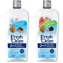 Fresh 'n Clean 2 in 1 Dog Grooming Conditioning Shampoos