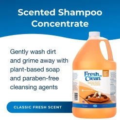 Fresh 'n Clean Moisturizing 15:1 Dog Grooming Shampoo Gallon