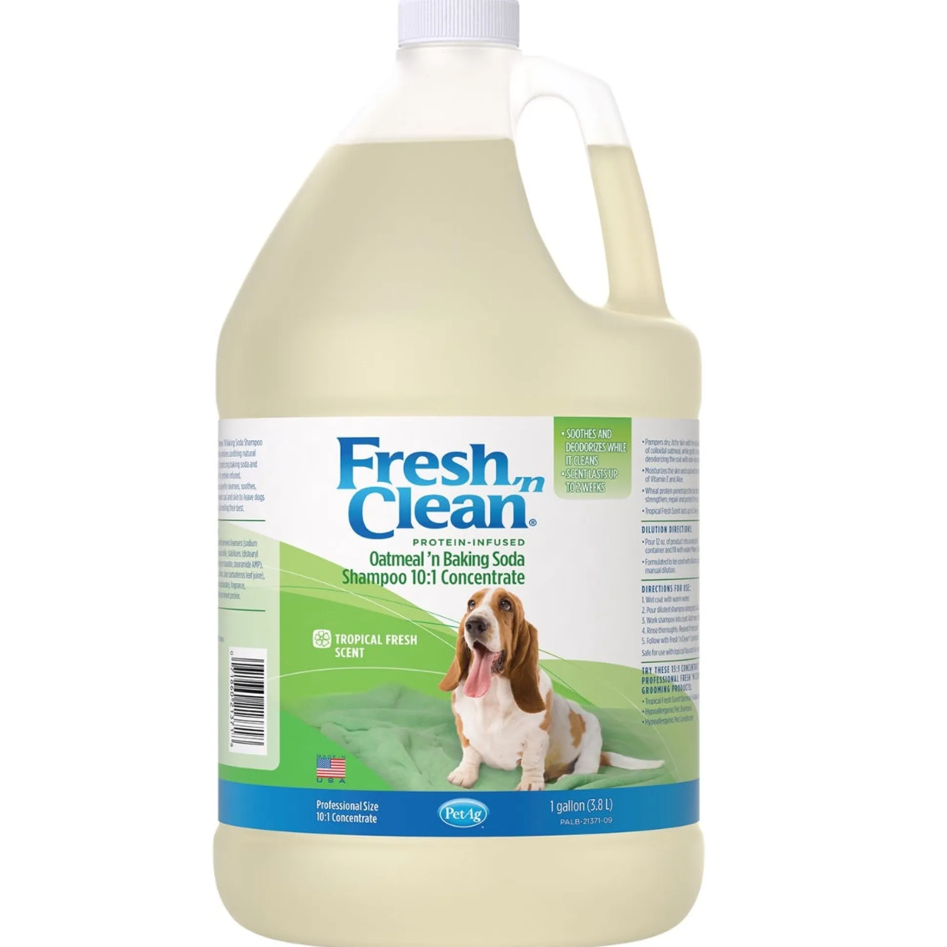 Fresh 'n Clean Oatmeal N' Baking Soda Dog Grooming Shampoo