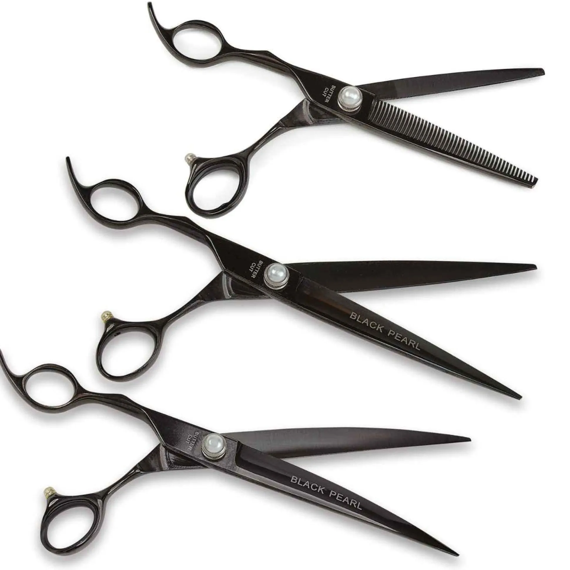Geib Black Pearl 8.5" 3-Piece Lefty Shear Kits