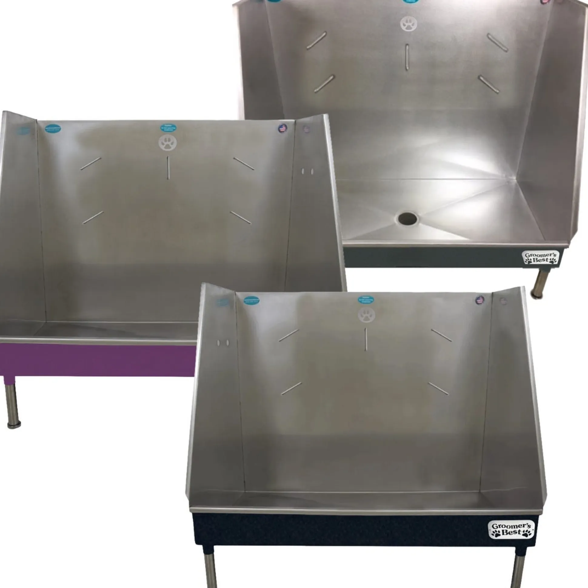 Groomer's Best Walk In Dog Grooming Tub 48In