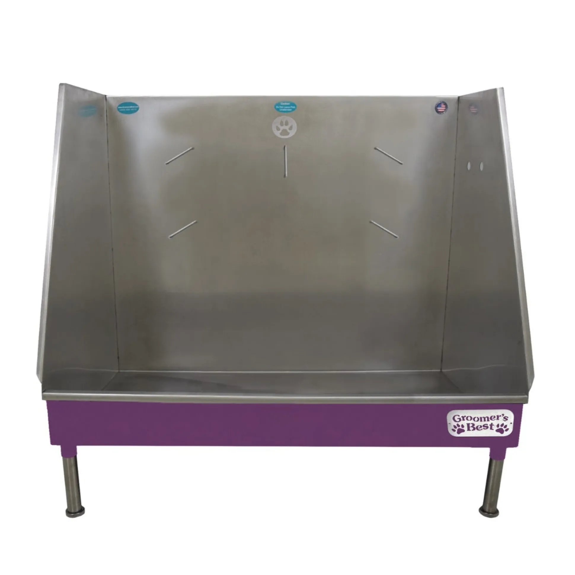 Groomer's Best Walk In Dog Grooming Tub 48In
