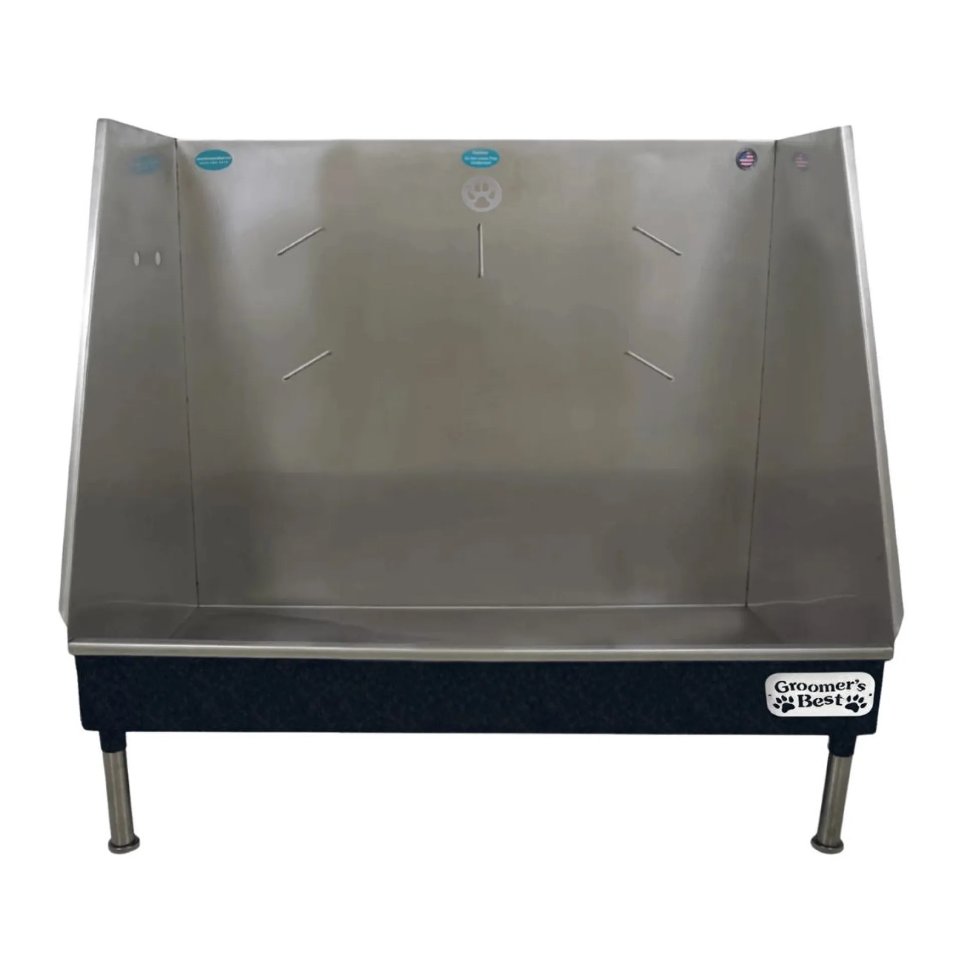Groomer's Best Walk In Dog Grooming Tub 48In