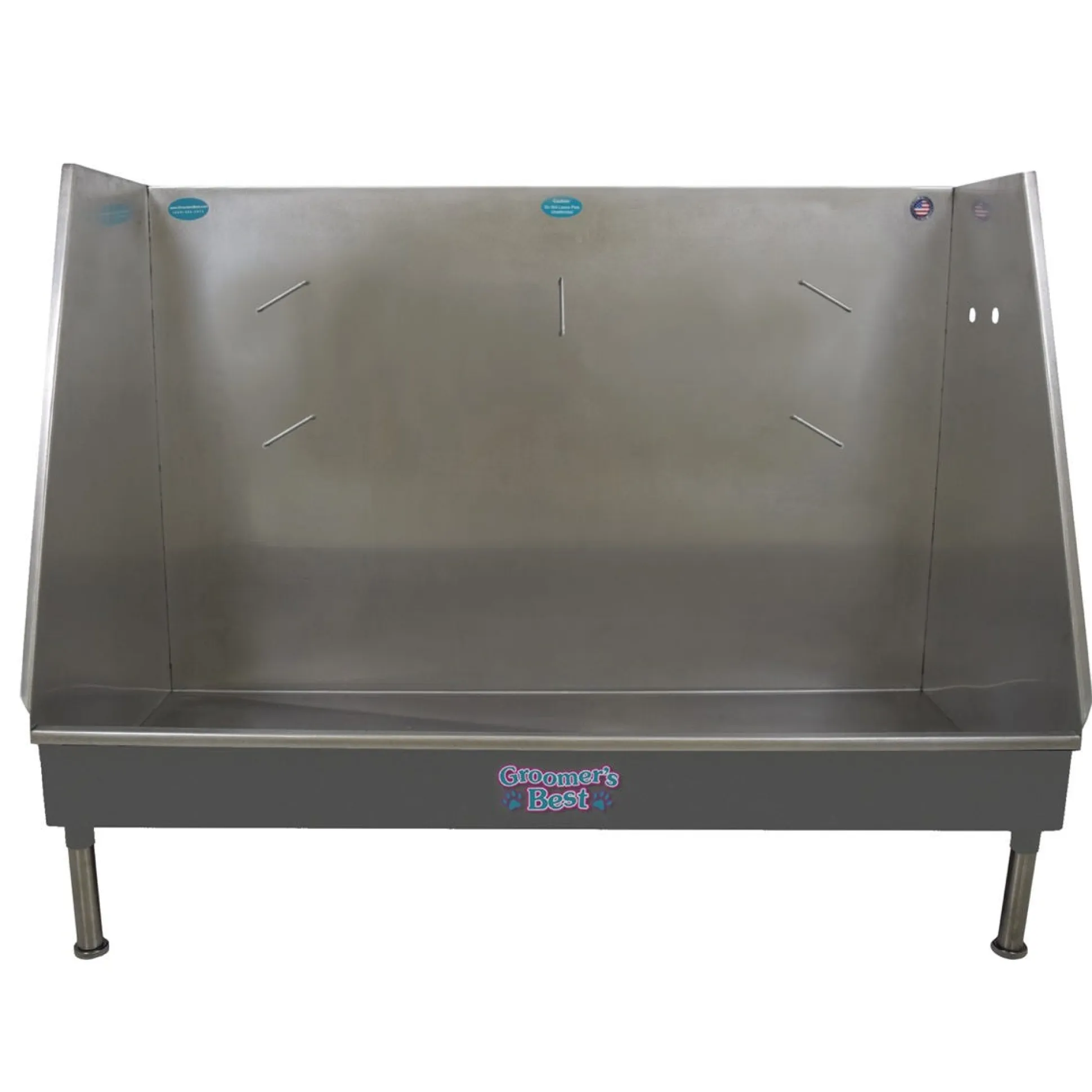 Groomer's Best Walk In Dog Grooming Tub 58In