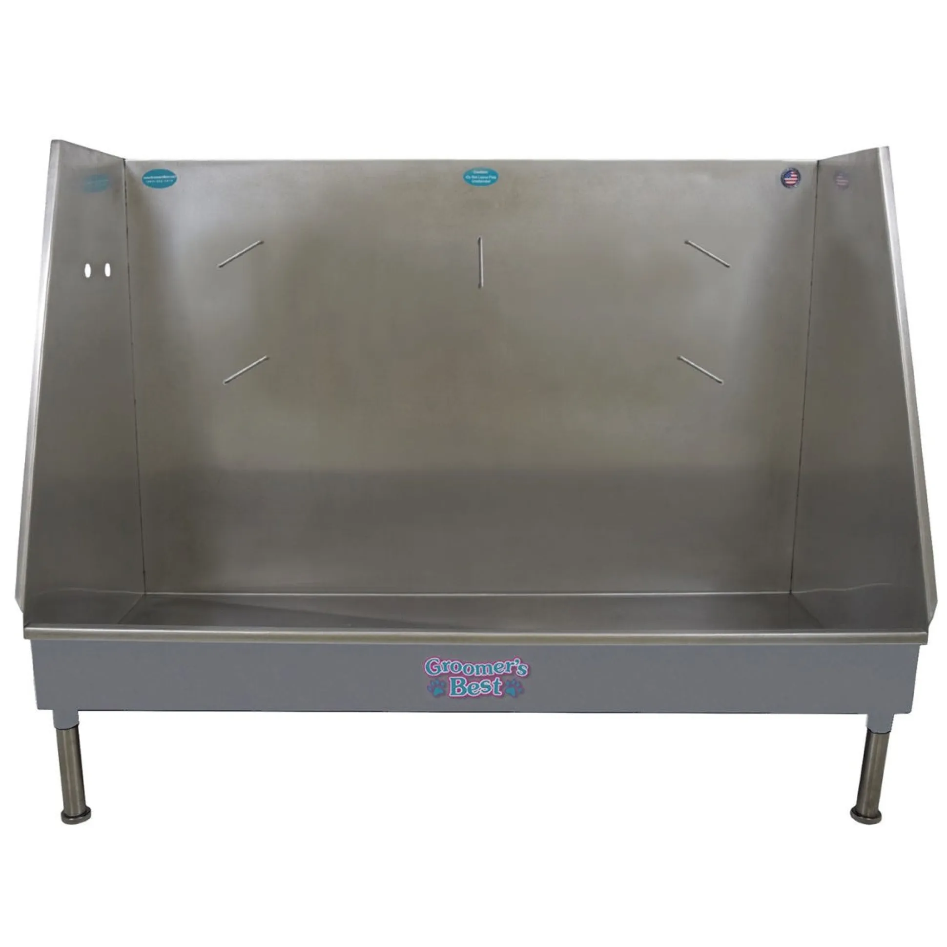 Groomer's Best Walk In Dog Grooming Tub 58In