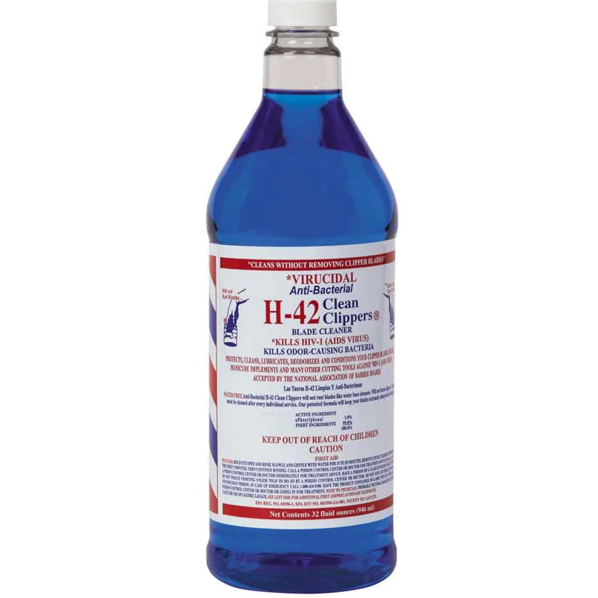 H-42 Clean Clippers Virucidal Anti-Bacterial