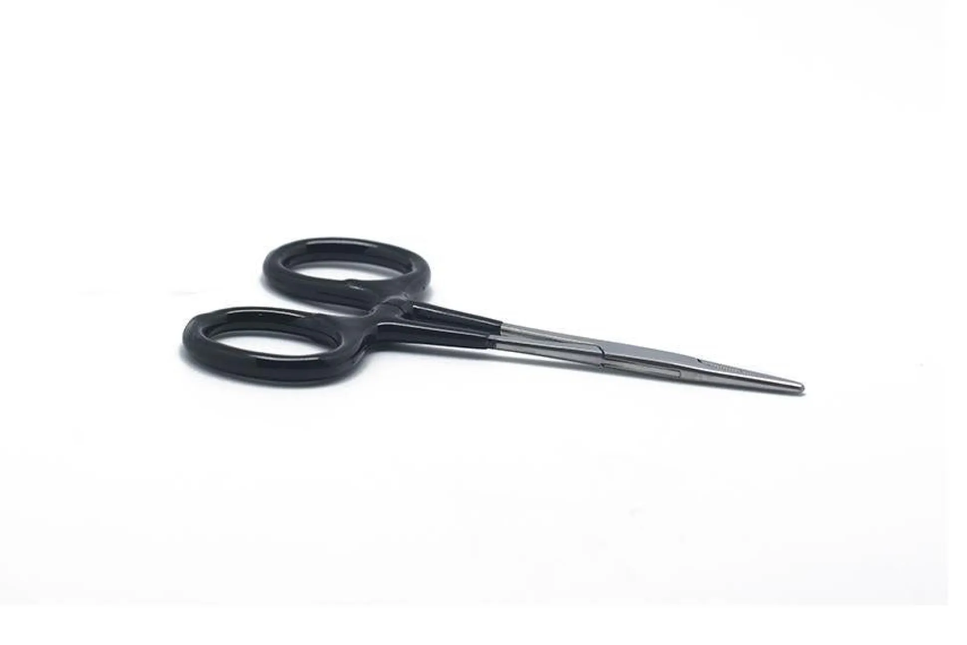 Hemostat Blk Straight Locking