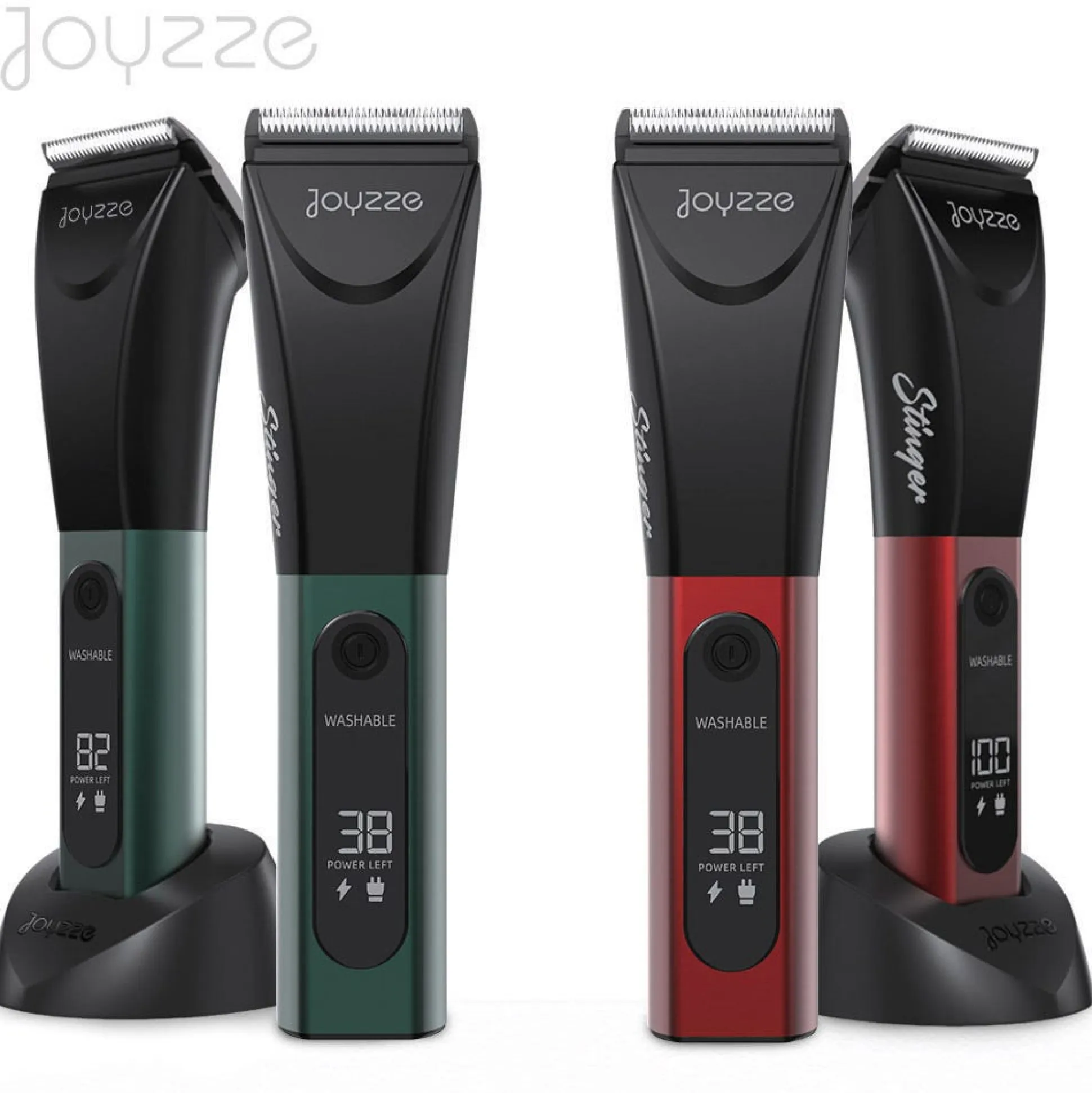 Joyzze Stinger C-Series 5-in-1 Adjustable Blade Dog Hair Clippers