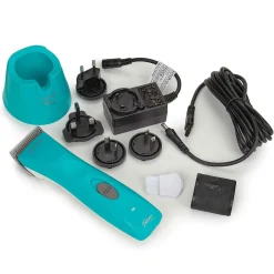 Joyzze Teal Falcon 2-Speed Cordless Dog Hair Clippers