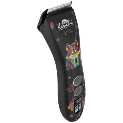 Kenchii Flash5 5-in-1 Digital Cordless Dog Hair Clipper Limited Edition Black Wolf