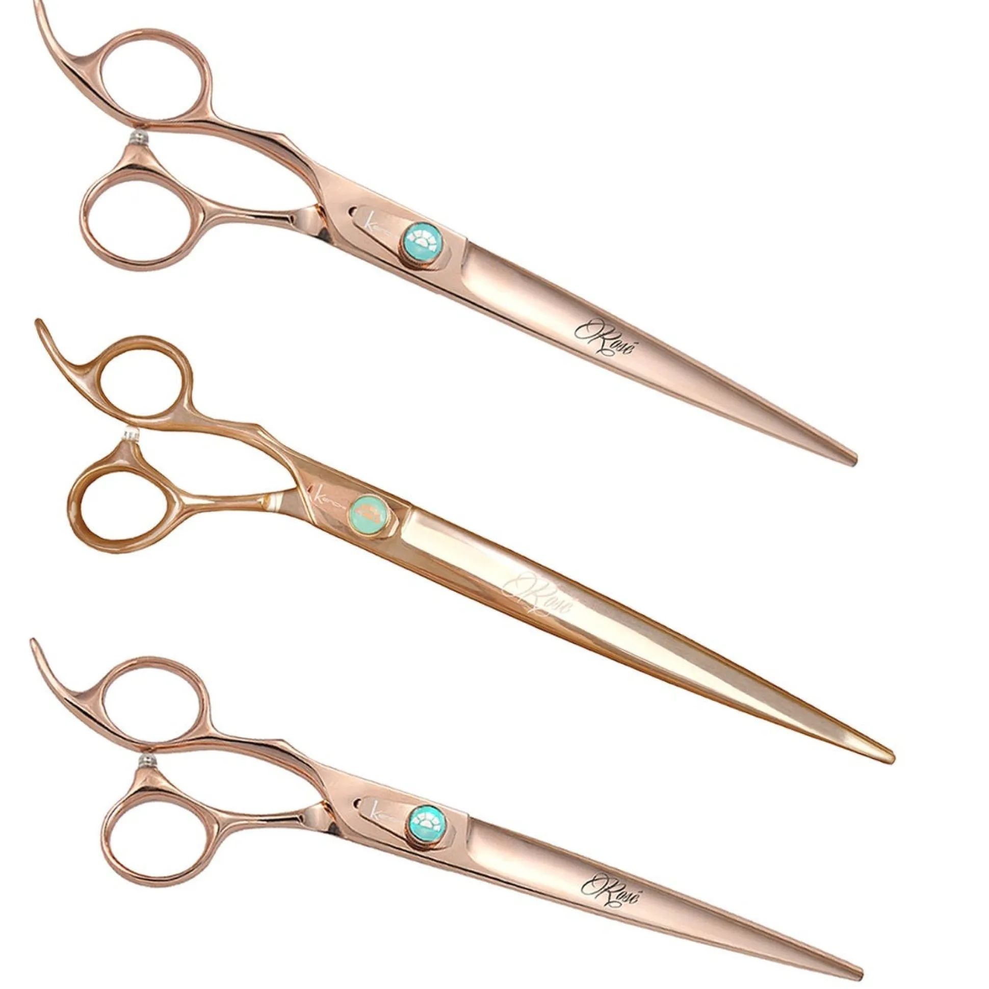 Kenchii Rosé Straight Left Hand Shears