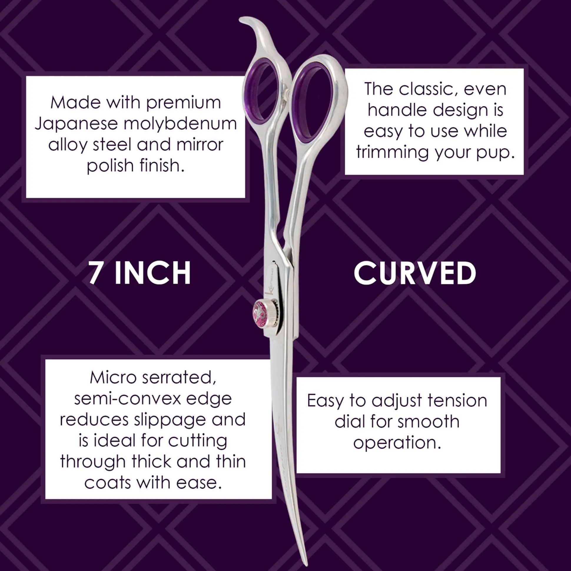 Kenchii Scorpion Curved Shears