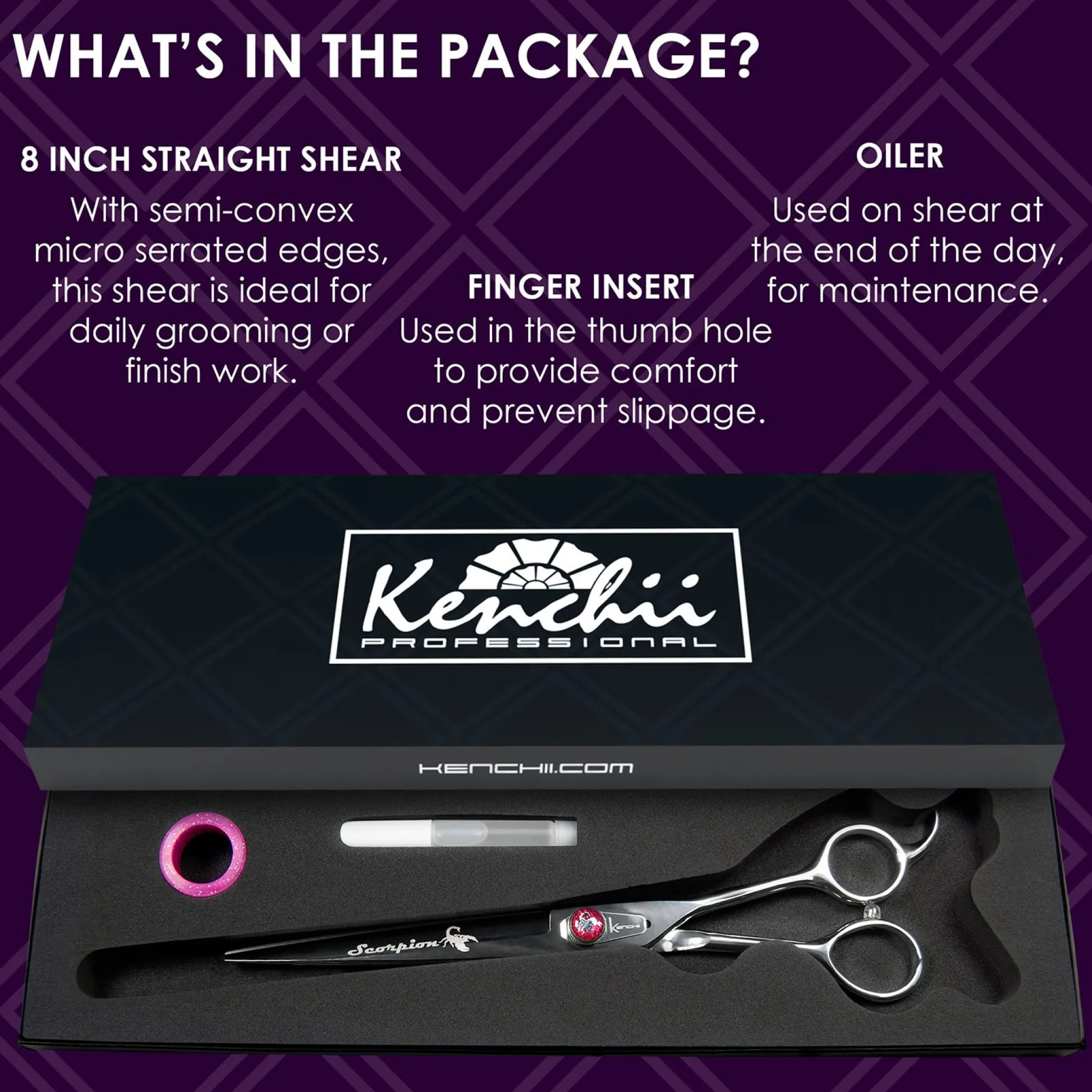Kenchii Scorpion Straight Shears