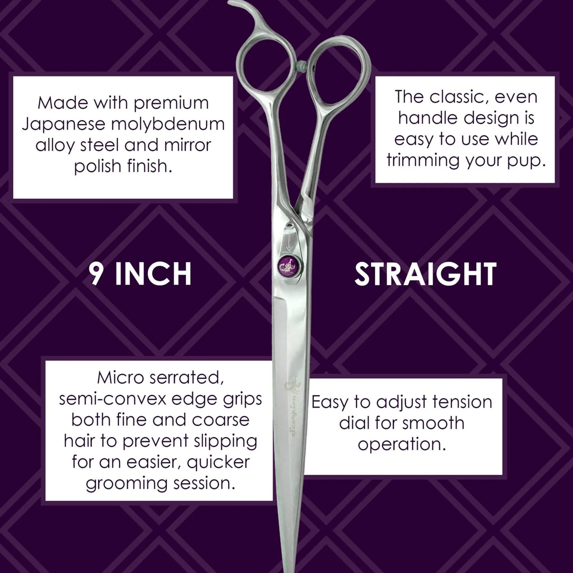 Kenchii Scorpion Straight Shears