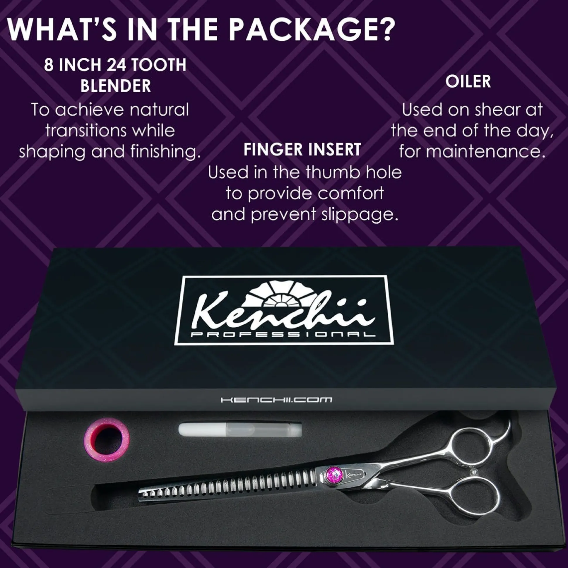 Kenchii Scorpion 24 Tooth Blending Shear