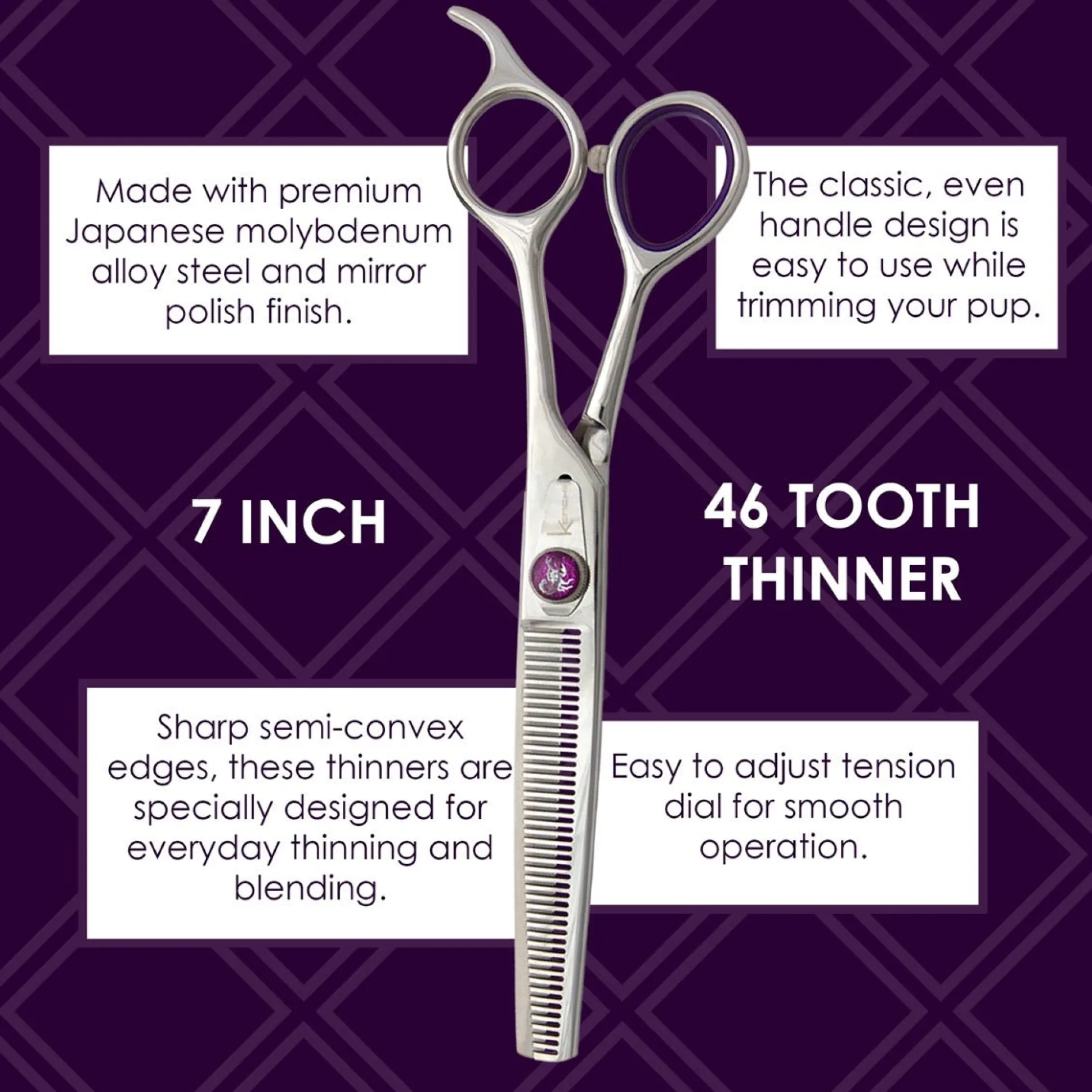 Kenchii Scorpion 46 Tooth Thinning Shear
