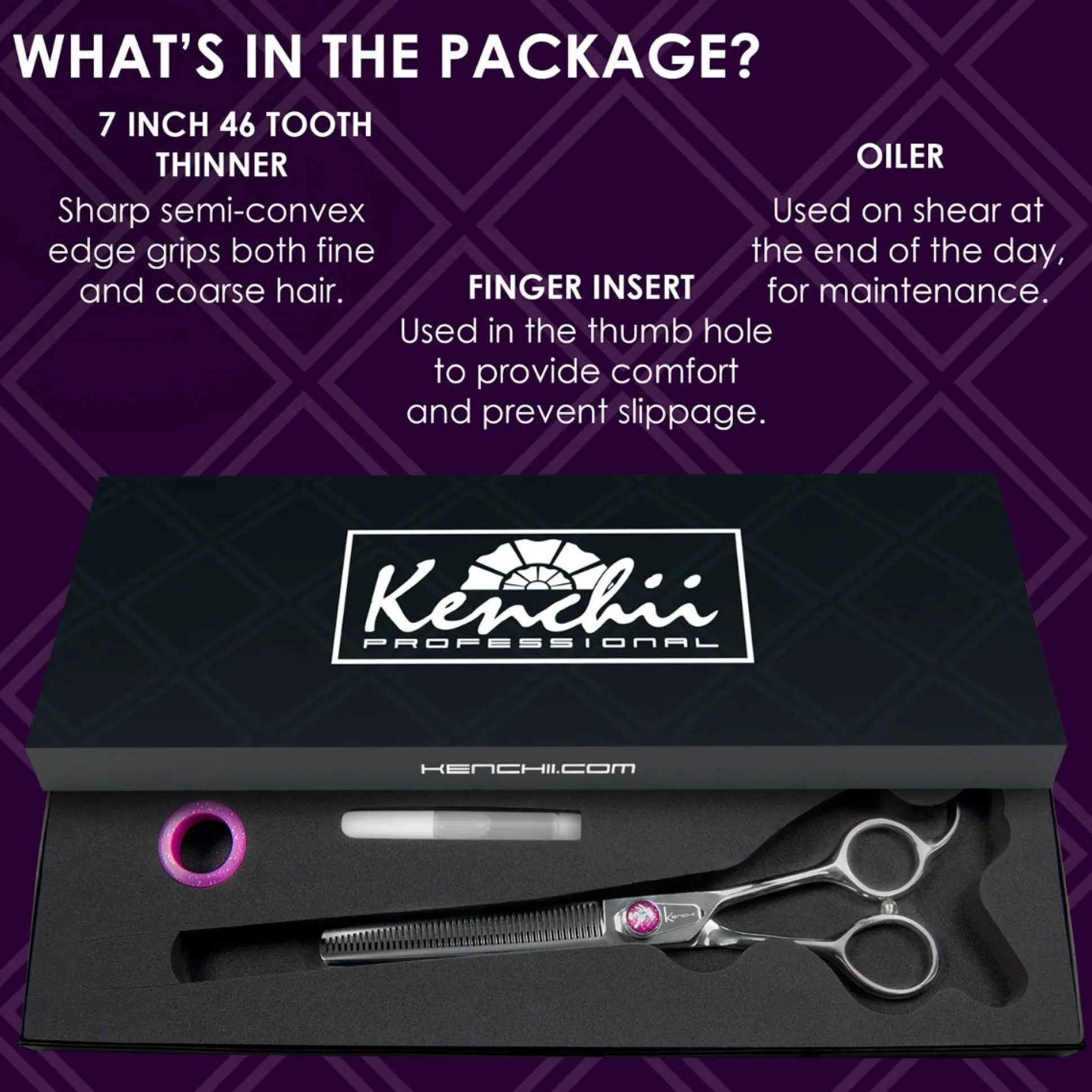Kenchii Scorpion 46 Tooth Thinning Shear
