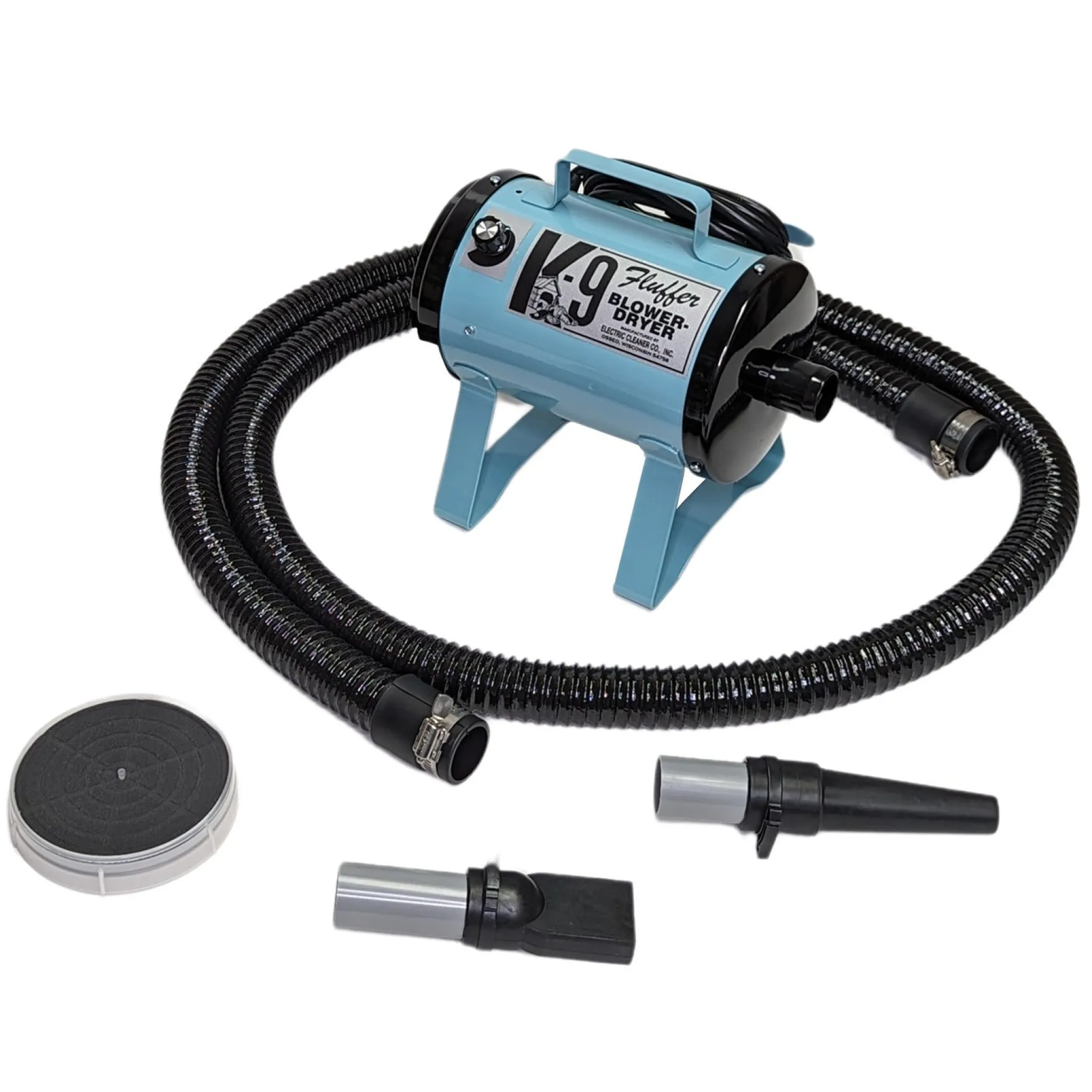 K-9 Fluffer Variable Speed Dryer Light Blue