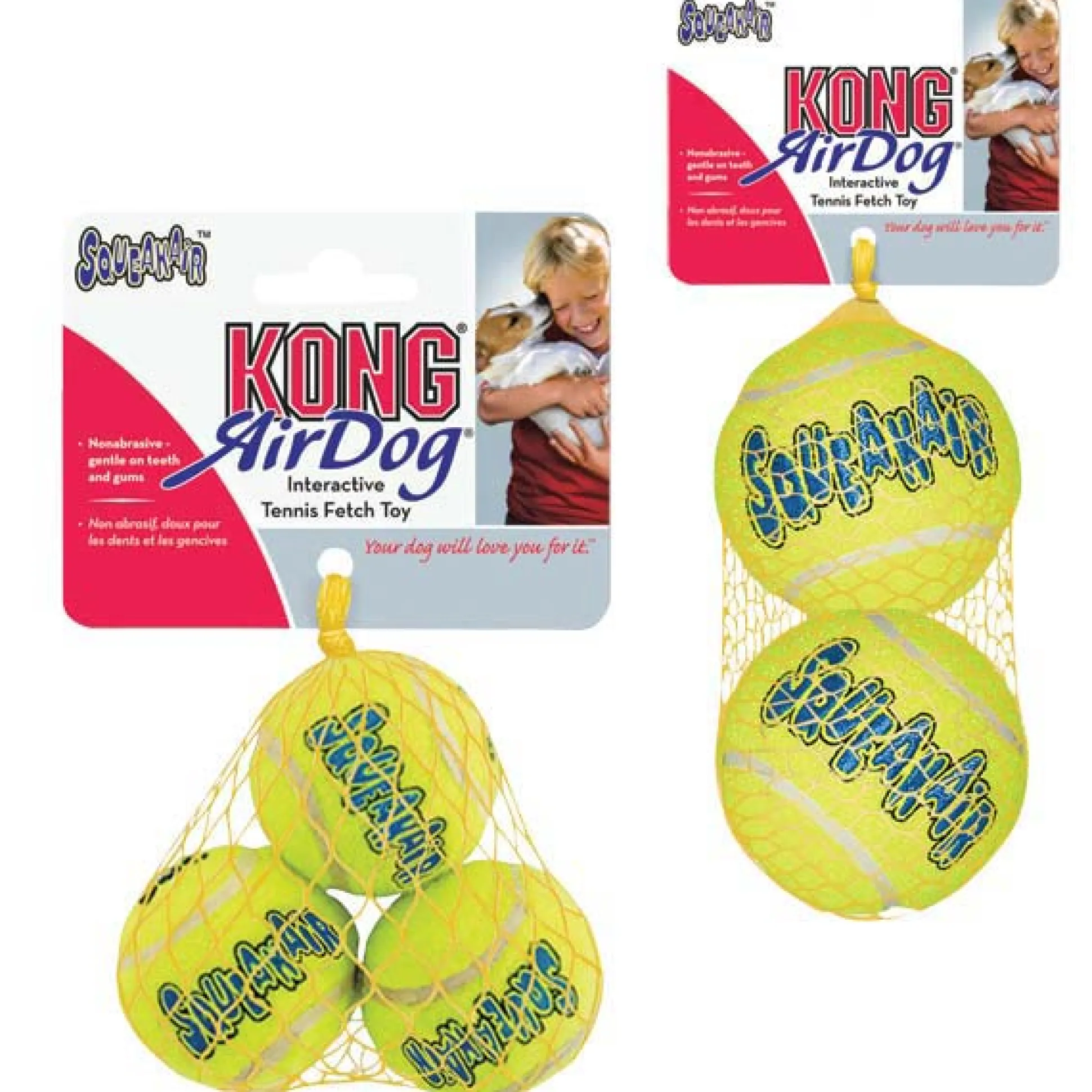 KONG AirDog Squeaker Balls
