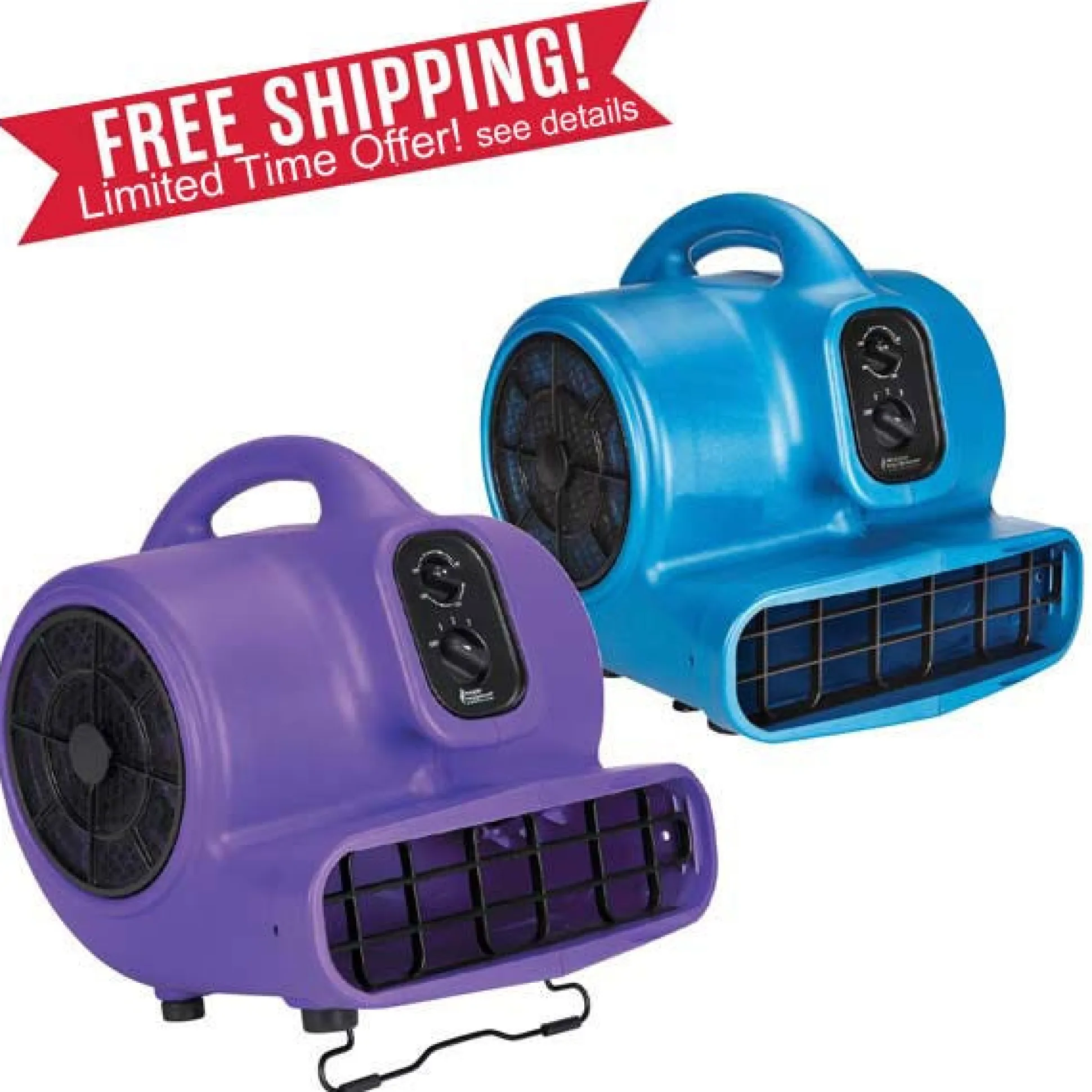 Master Equipment Blue Force Cage Dog Dryers .33HP