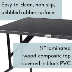 Master Equipment Dog Grooming Table with Arm 30x18x32In