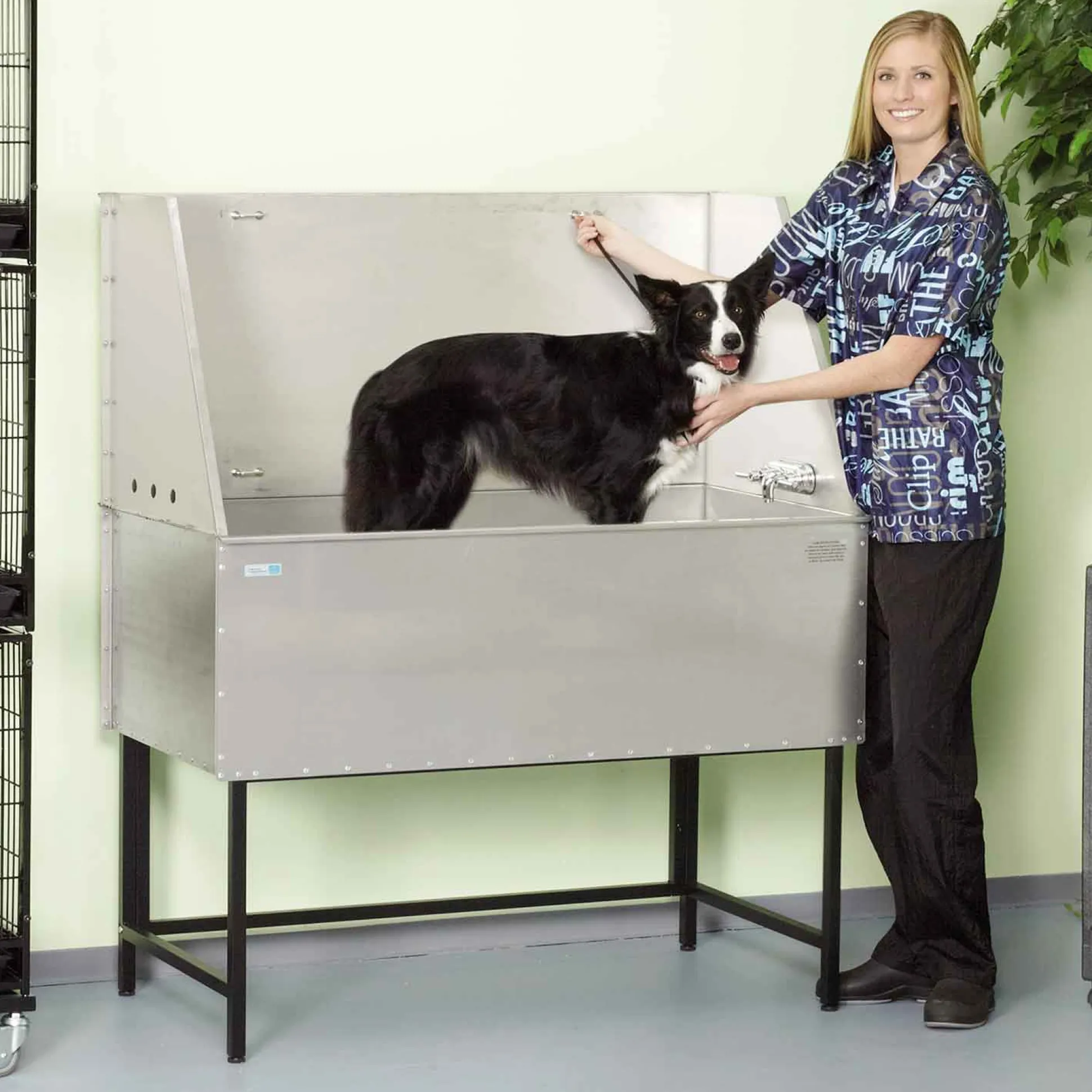 Master Equipment Everyday Pro Deluxe Stainless Steel Dog Grooming Tubs