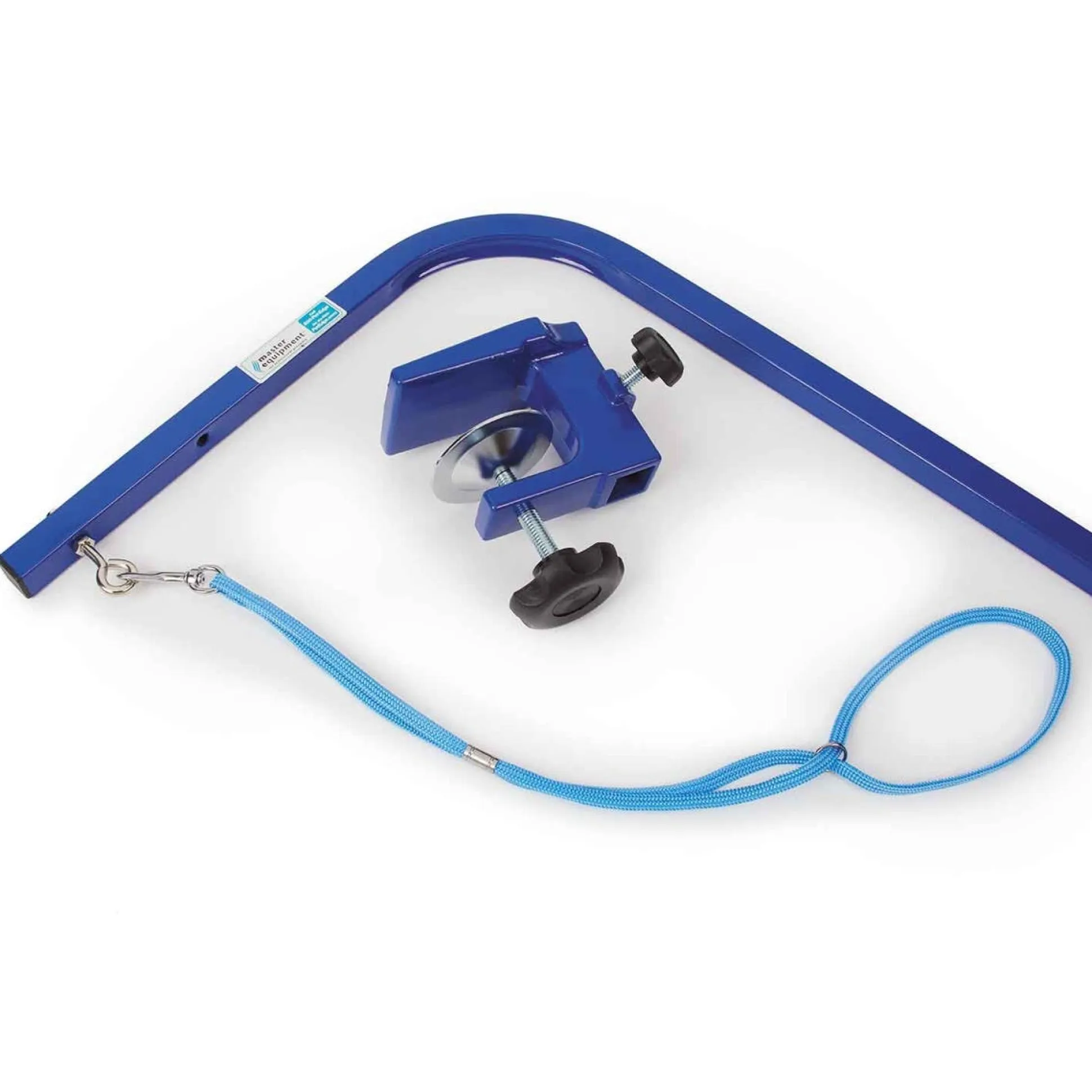 Master Equipment Groom Arm with Clamp 36In Blue