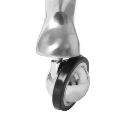 Master Equipment Grooming Stool w Hair Resistant Wheels