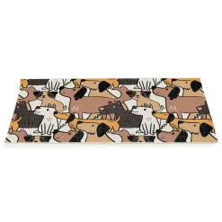 Master Equipment 48in Hair Catching Mat for Dog Grooming Tubs, Brown