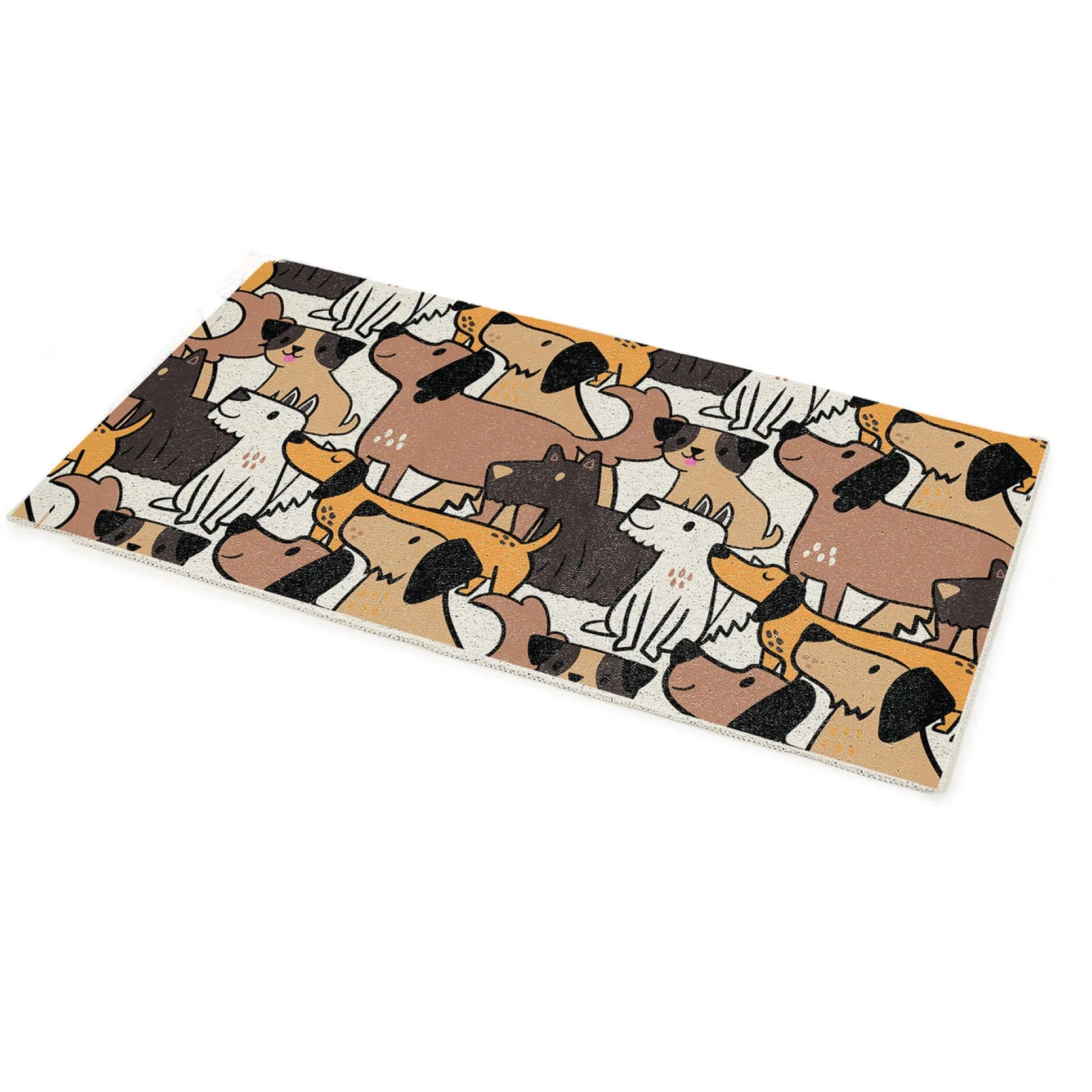 Master Equipment 48in Hair Catching Mat for Dog Grooming Tubs, Brown