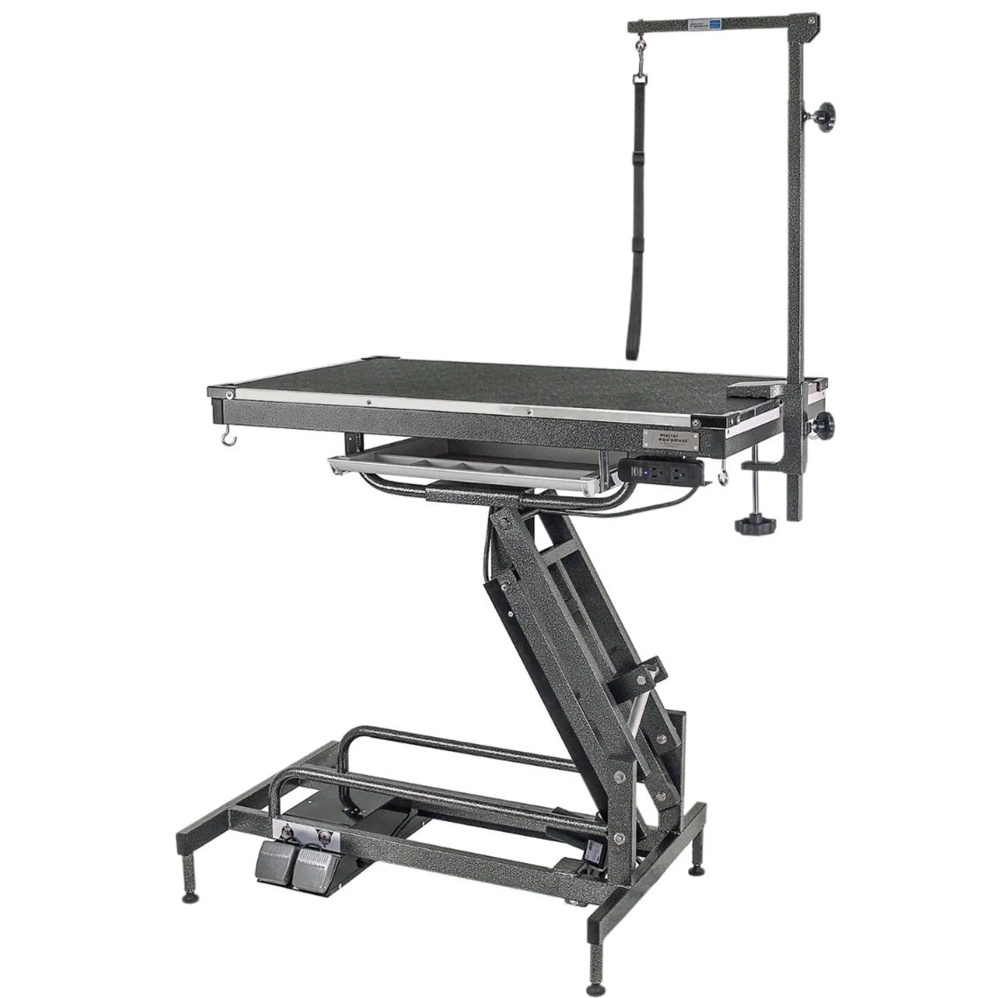 Master Equipment Origin III Electric Grooming Table with Outlets