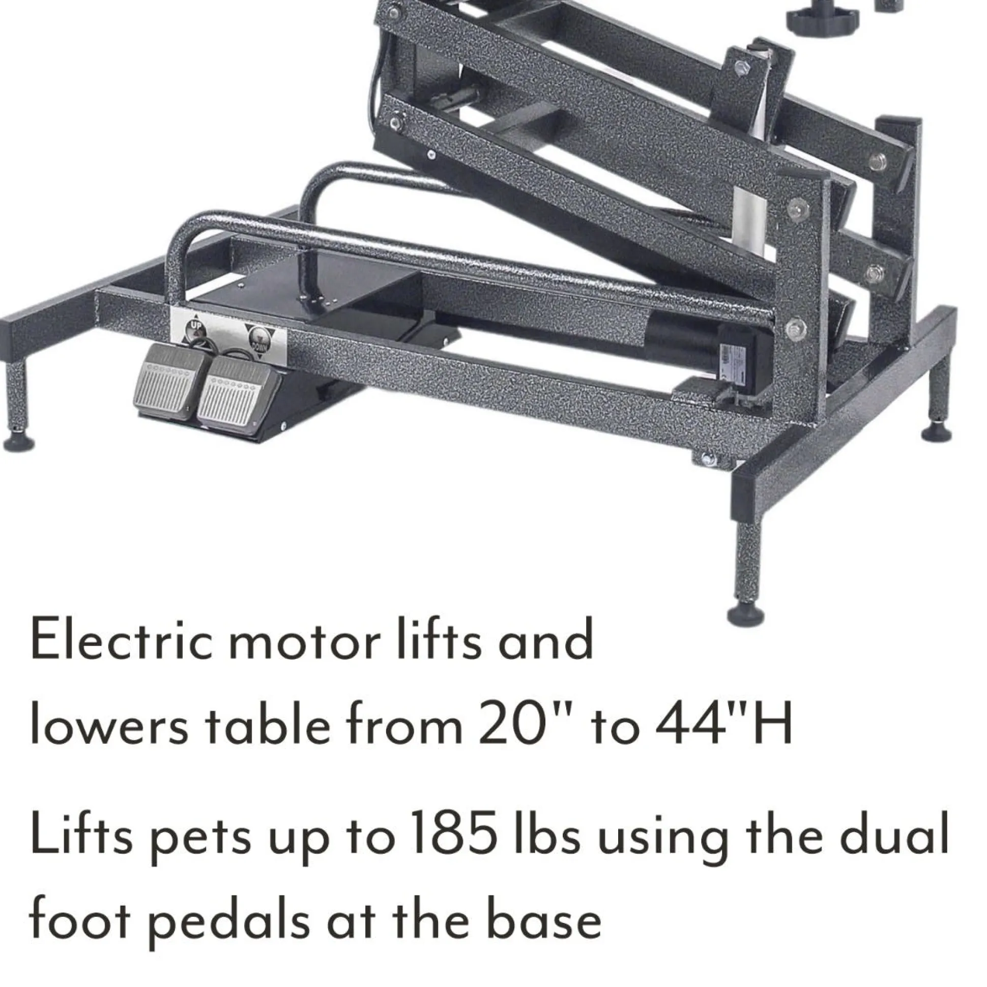 Master Equipment Origin III Electric Grooming Table with Outlets