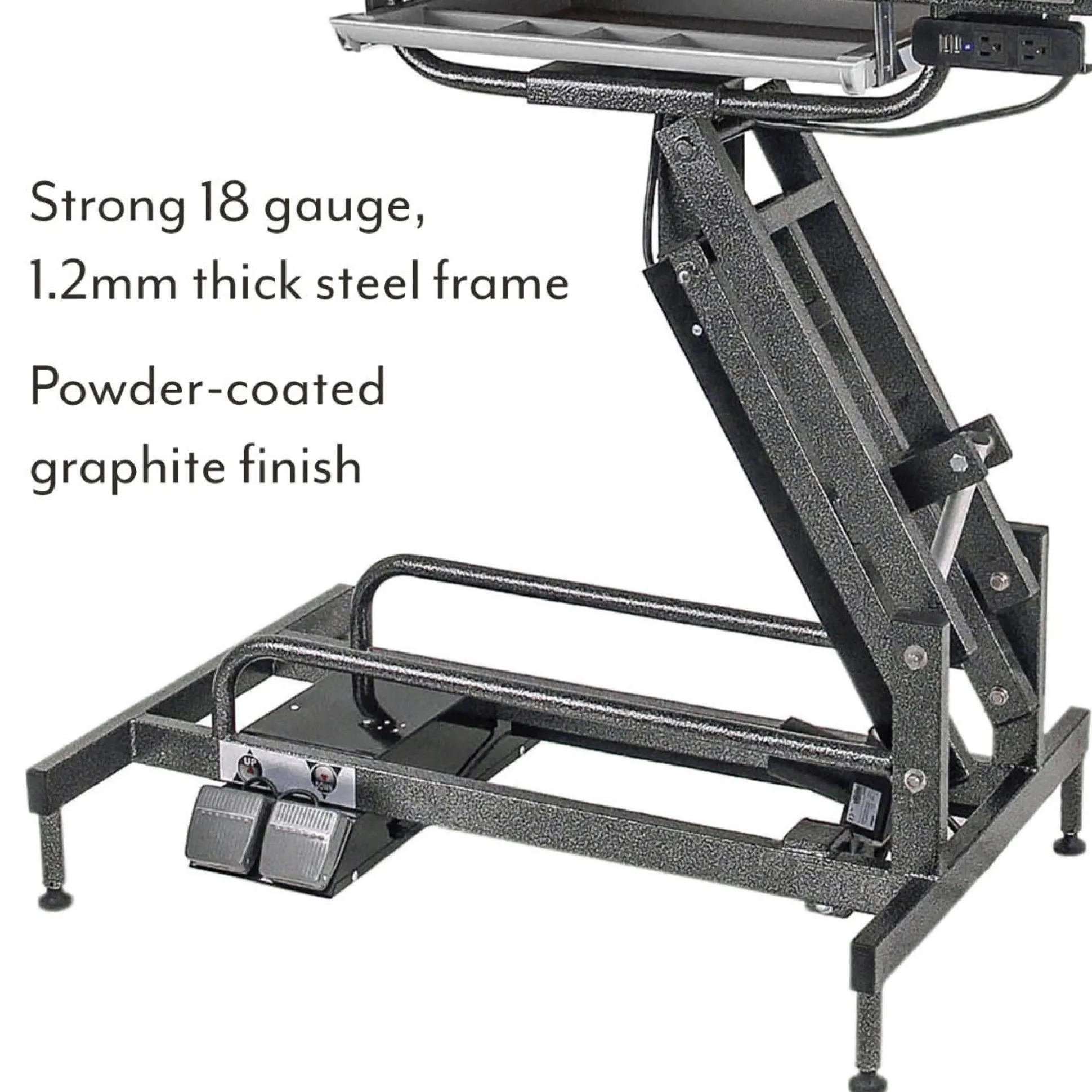 Master Equipment Origin III Electric Grooming Table with Outlets