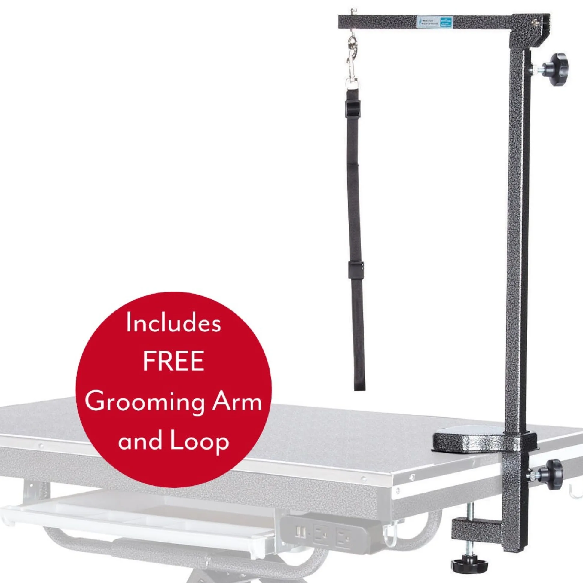 Master Equipment Origin III Electric Grooming Table with Outlets