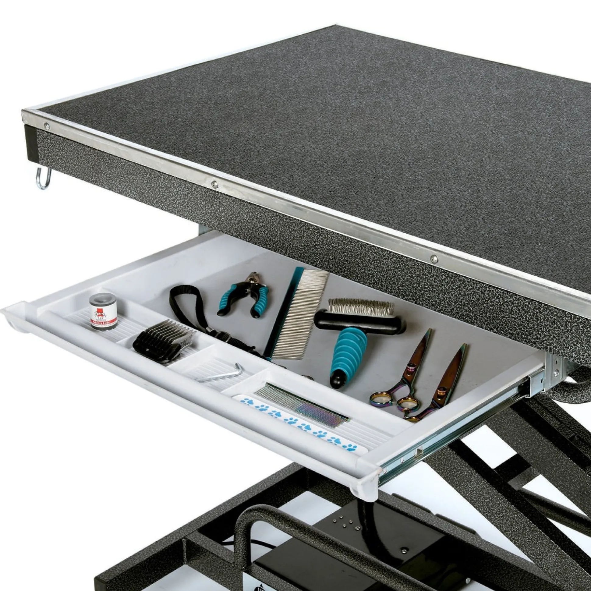Master Equipment Origin III Electric Grooming Table with Outlets