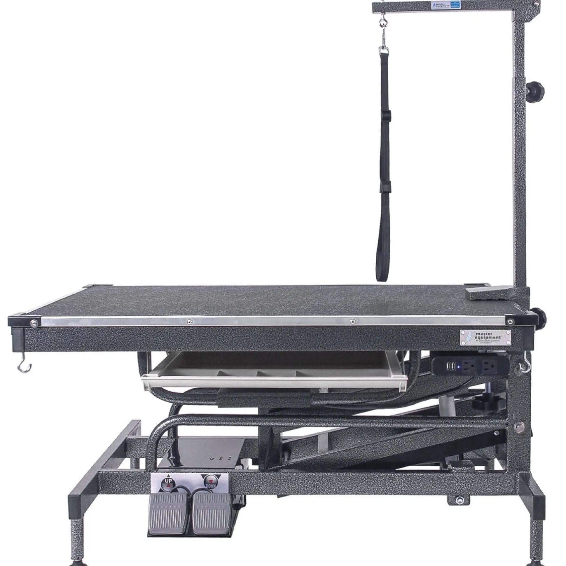 Master Equipment Origin III Electric Grooming Table with Outlets