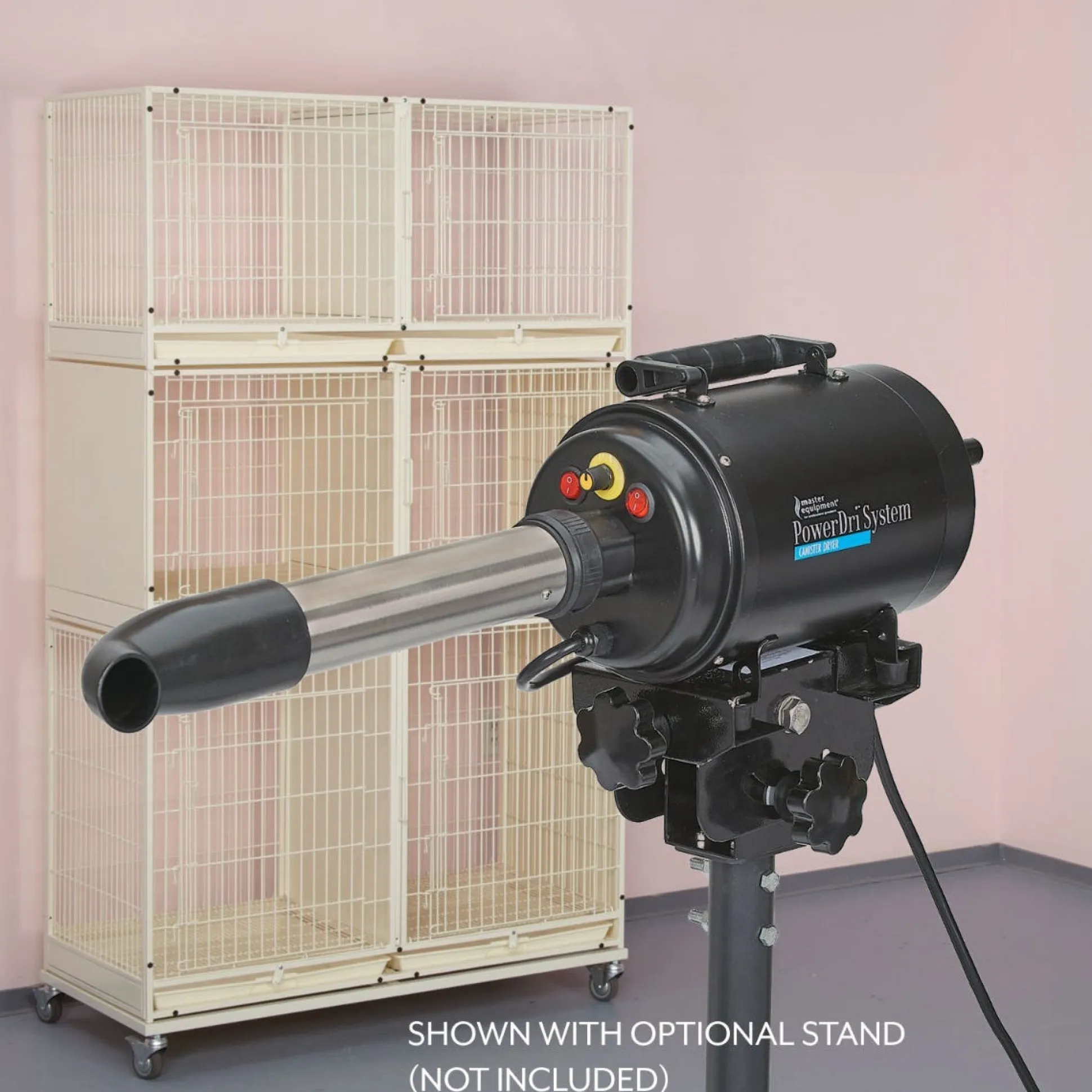 Master Equipment PowerDri System Canister Dog Dryers with GFCI Plug