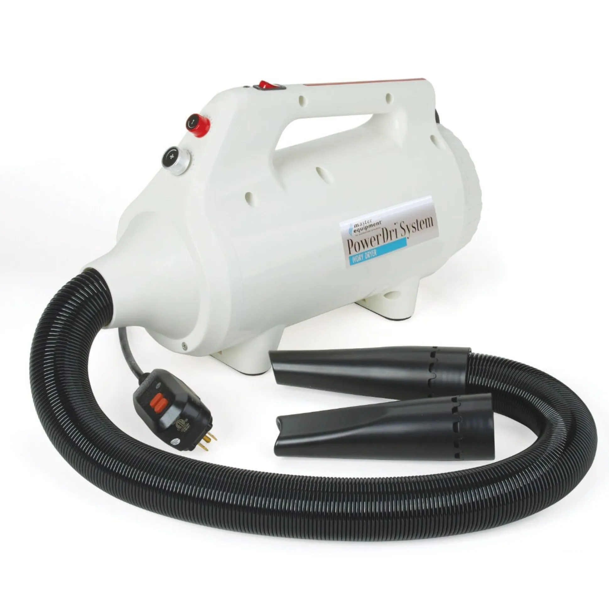 Master Equipment PowerDri System Ivory Dog Dryer with GFCI Plug