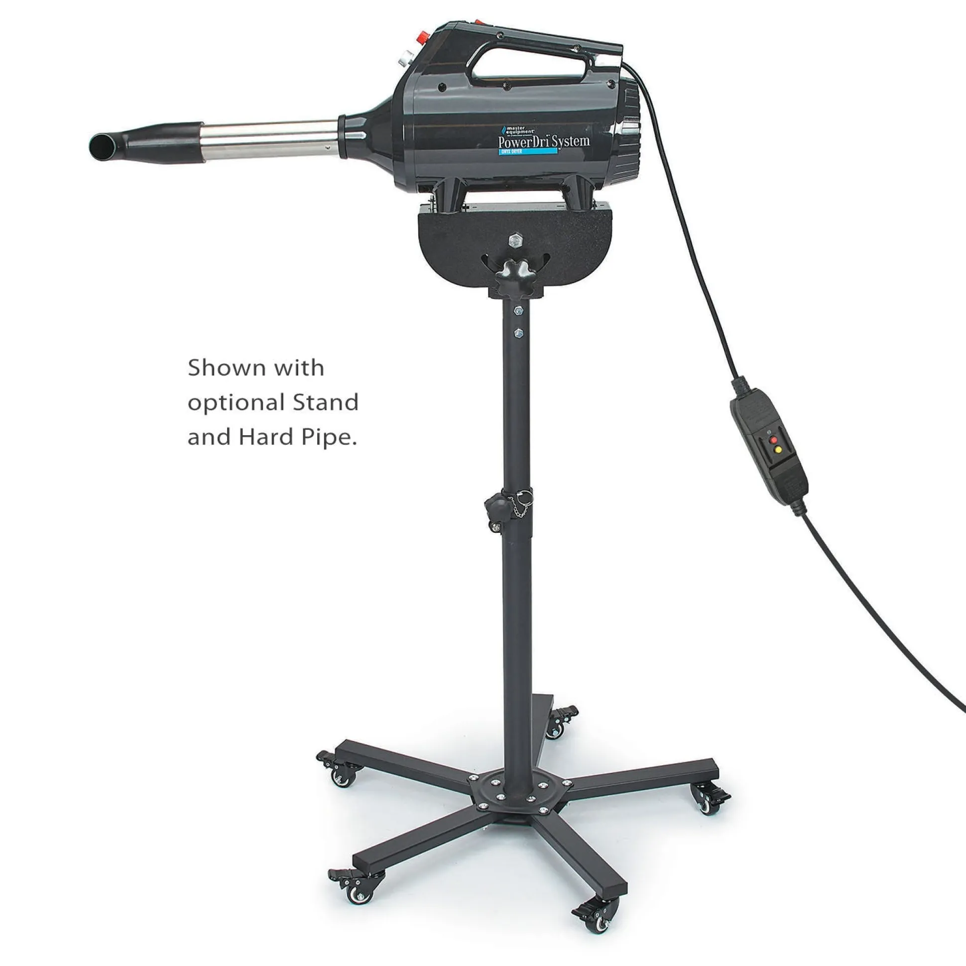 Master Equipment PowerDri System Onyx Brushless Dog Dryer with GFCI Plug
