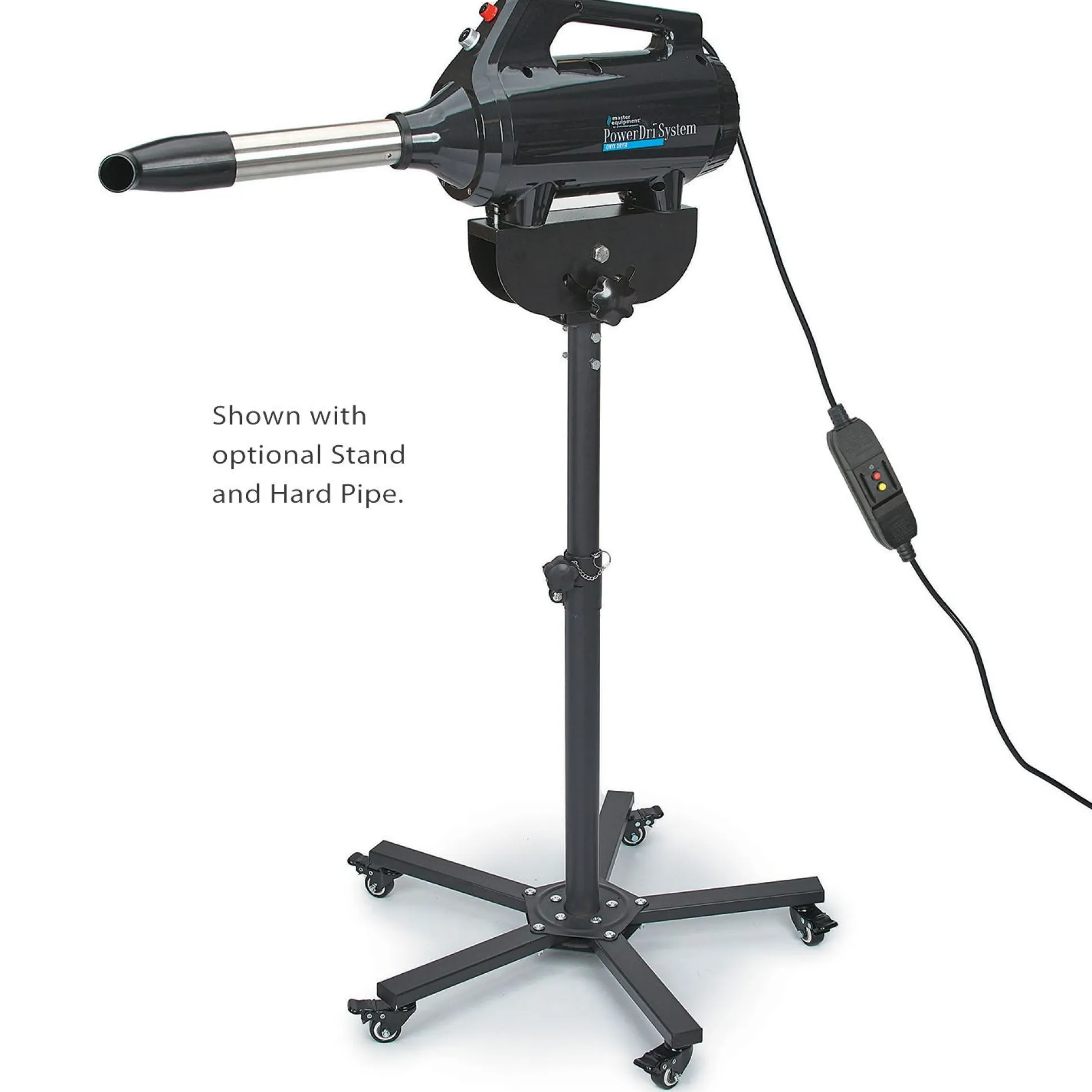 Master Equipment PowerDri System Onyx Brushless Dog Dryer with GFCI Plug
