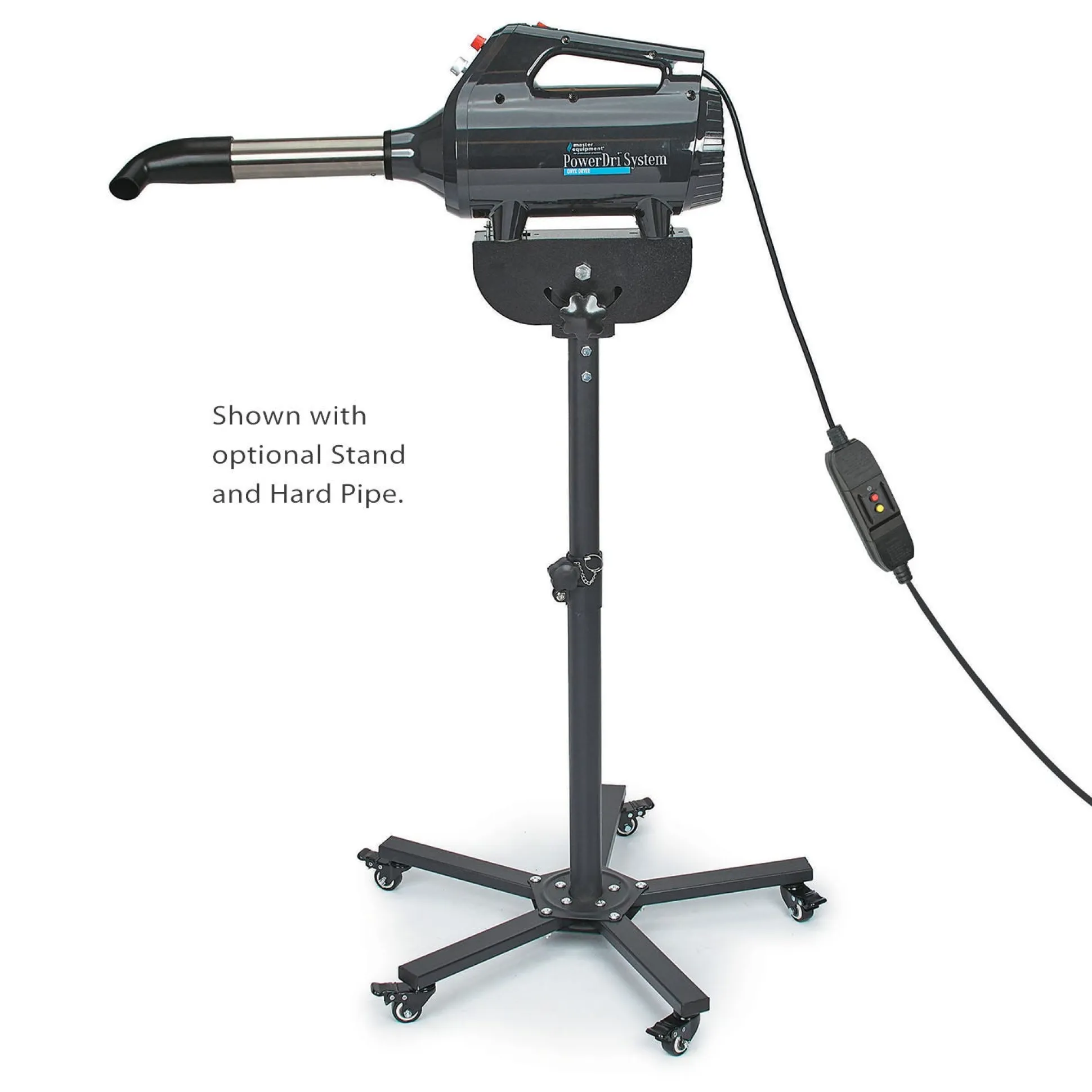 Master Equipment PowerDri System Onyx Brushless Dog Dryer with GFCI Plug
