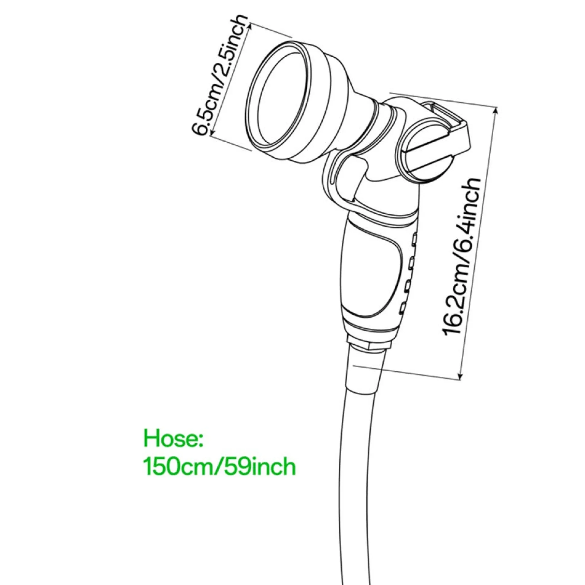 Master Equipment Push Trigger Sprayers with Hose