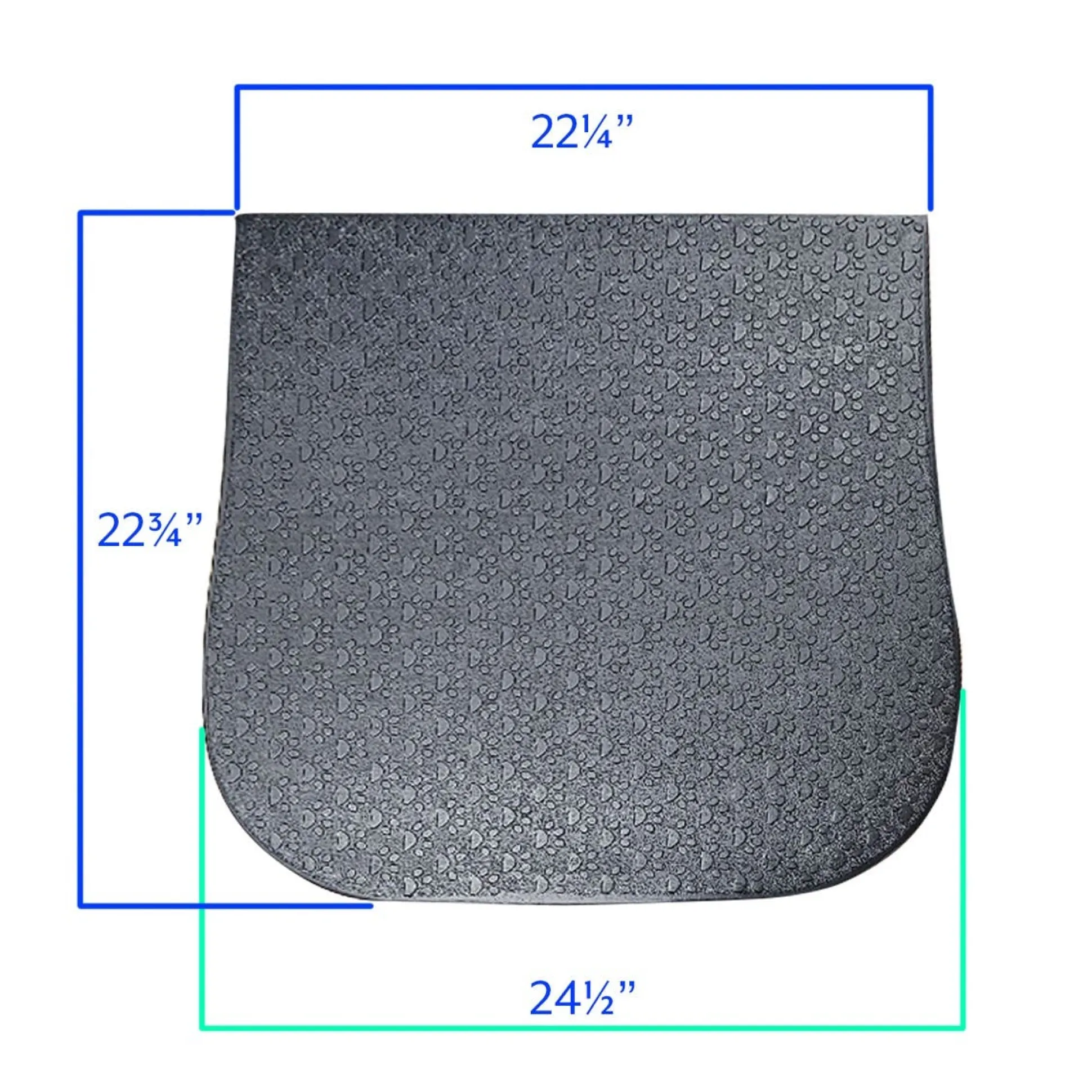 Master Equipment Replacement Dog Grooming Tub Platform Black