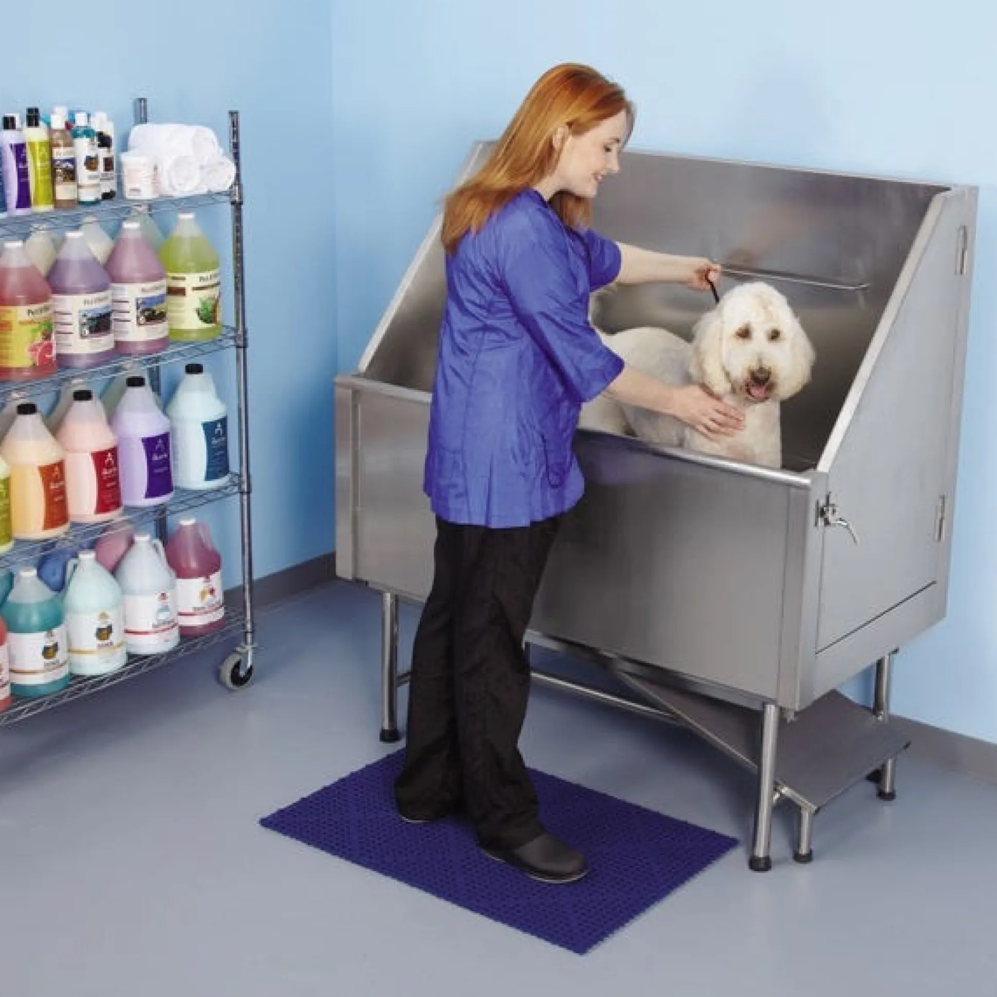 Master Equipment Superior Stainless Steel Evolve Dog Grooming Tubs