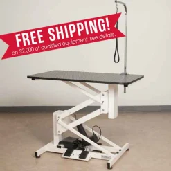 Master Equipment Z-Lift II Electric Dog Grooming Tables